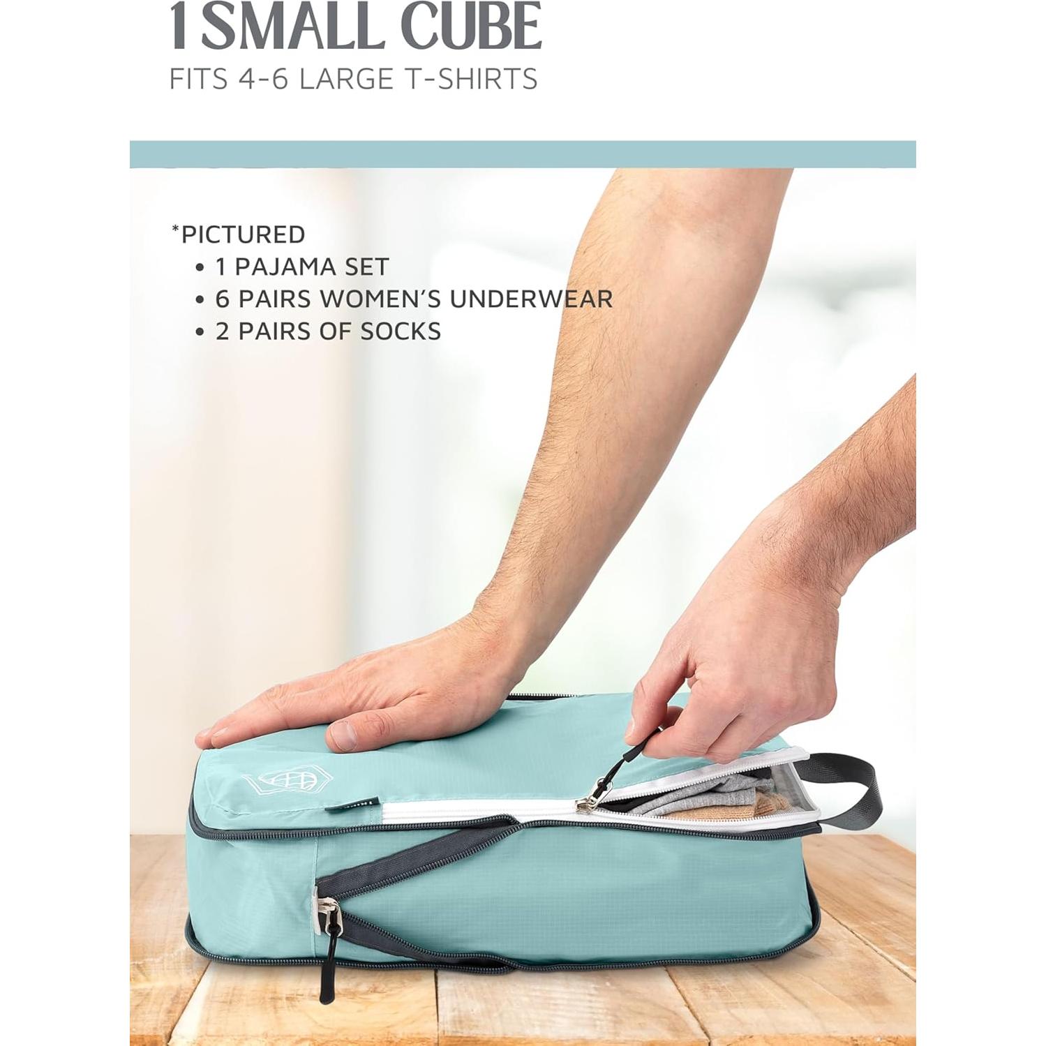 Juego de Cubos de Compresión TRIPPED Travel Gear - 2 Piezas