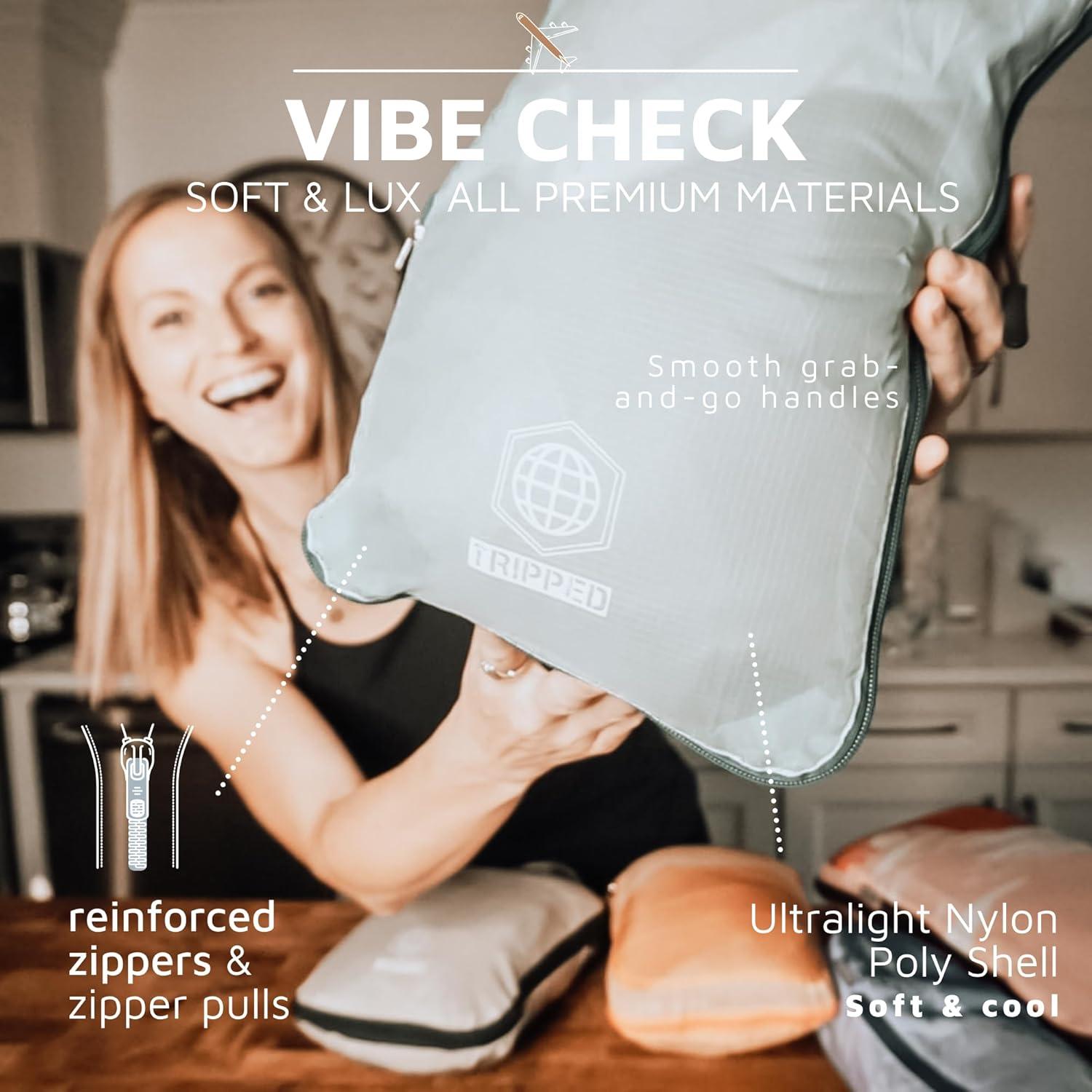 Juego de Cubos de Compresión TRIPPED Travel Gear - 2 Piezas