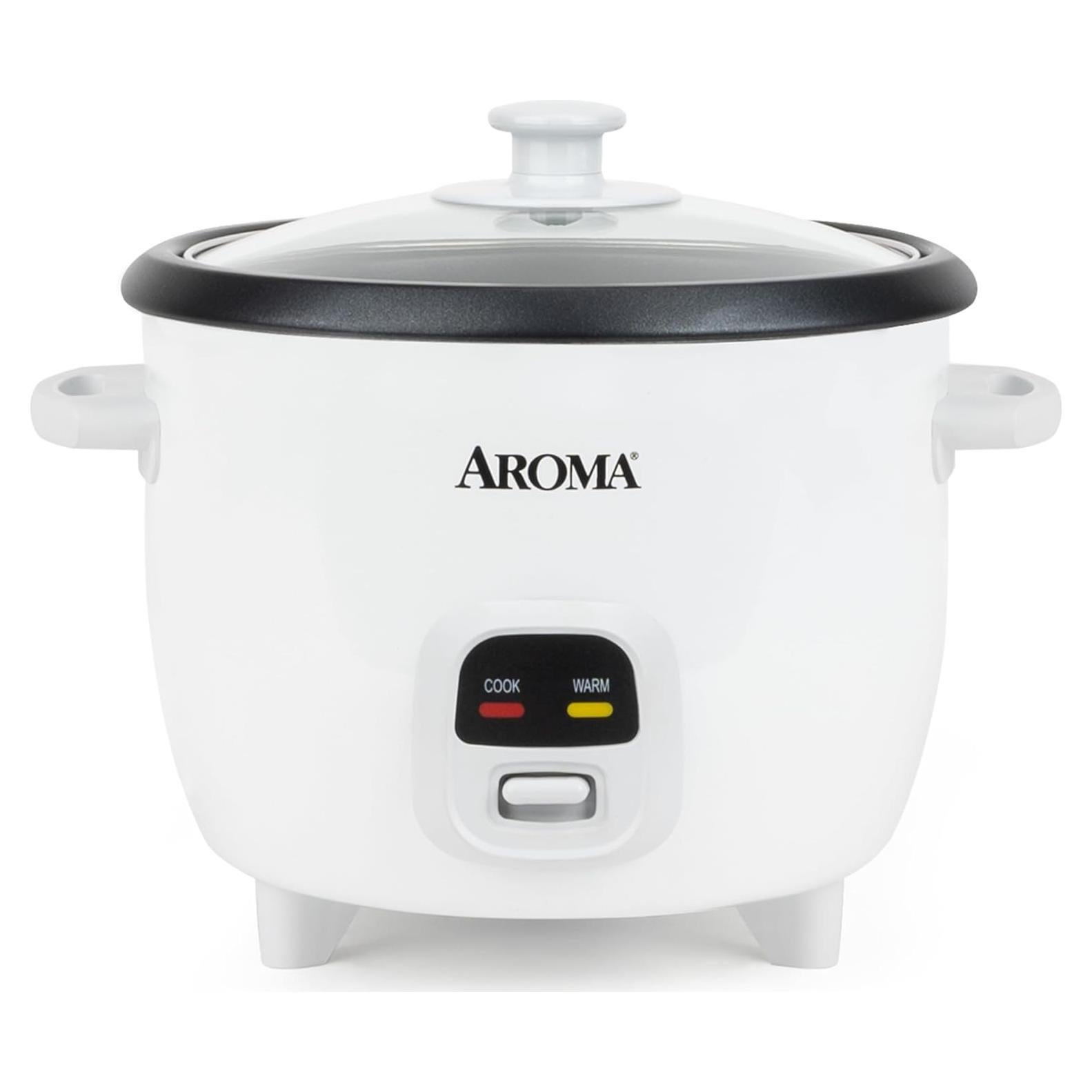 Olla Arrocera Aroma ARC-393NG 1.5L Blanca - 6 Tazas Cocidas