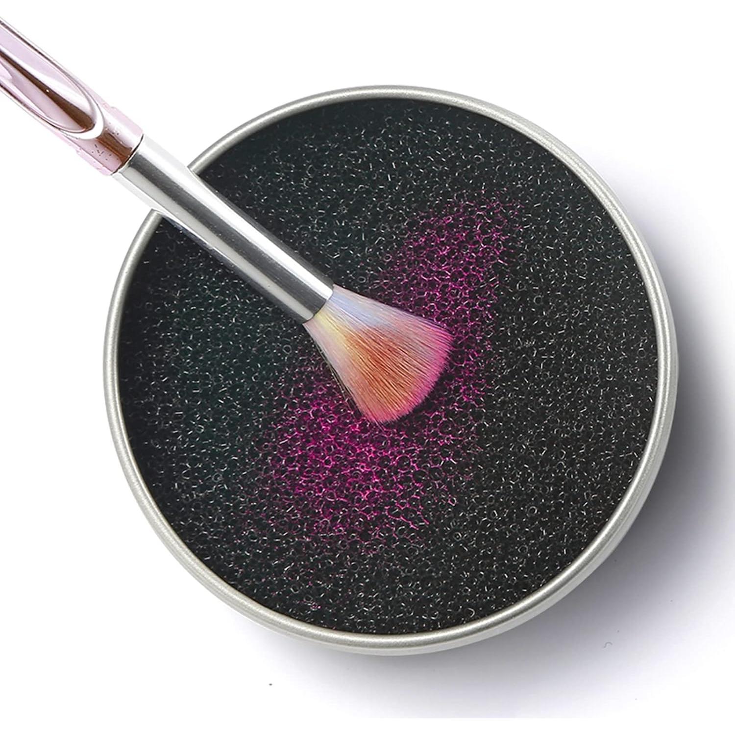 Esponja Limpiadora de Brochas TailaiMei 2 Paquete Negra