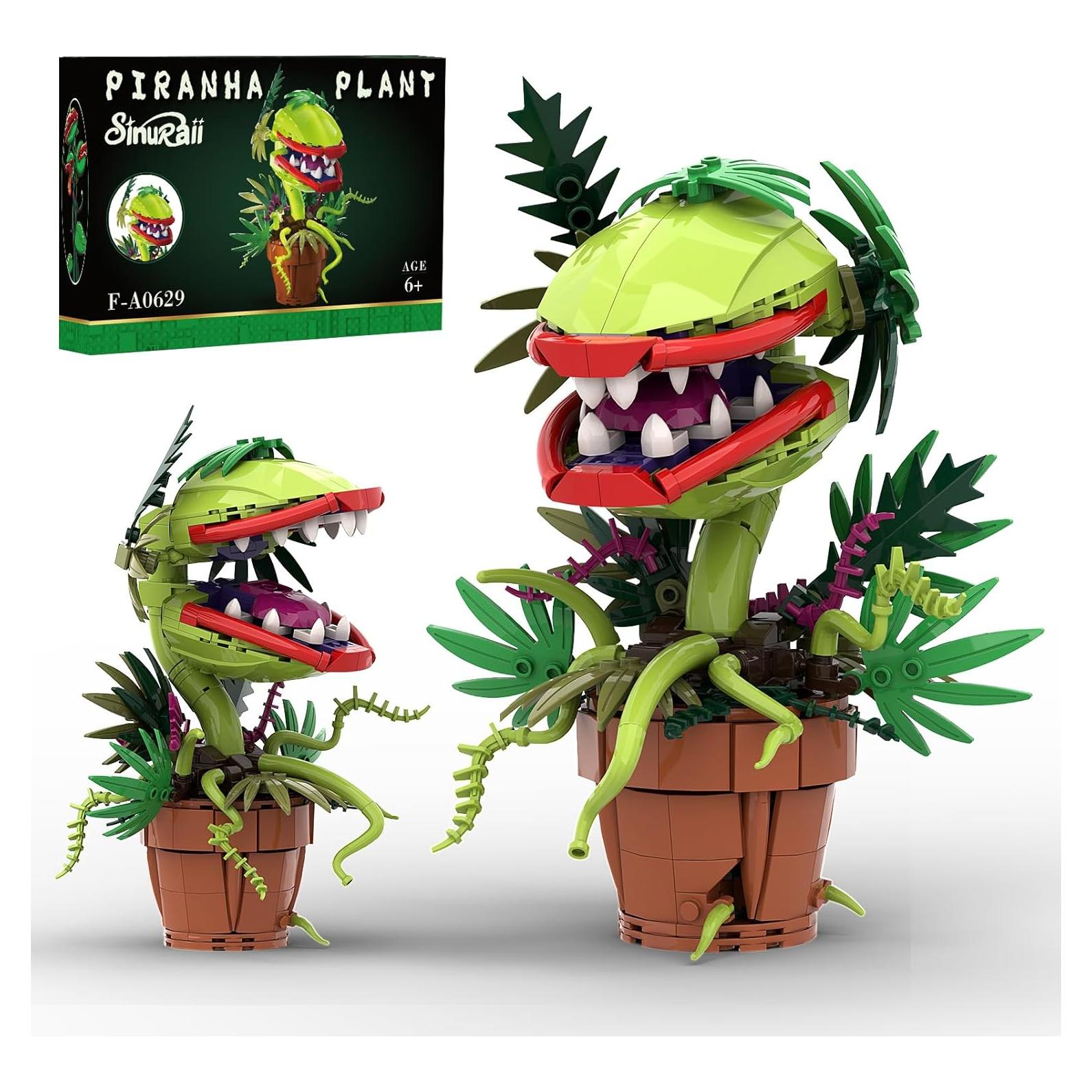 Conjunto de Bloques de Construcción Audrey II 327 Piezas