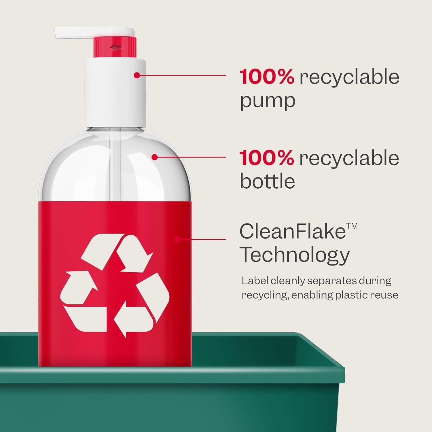 Champú Aclara y Brilla Renpure 710 ml - Vinagre de Sidra y Aloe