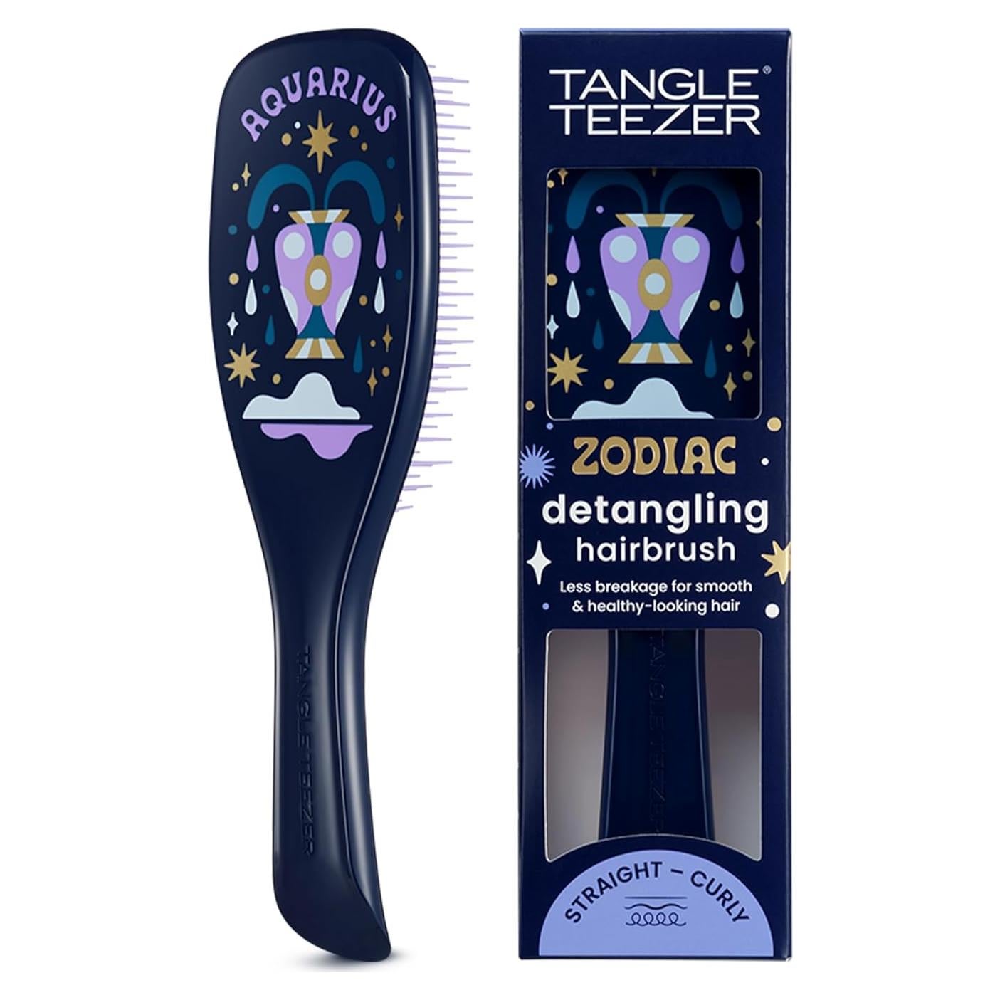 Cepillo Desenredante Tangle Teezer Acuario para Cabello Húmedo y Seco