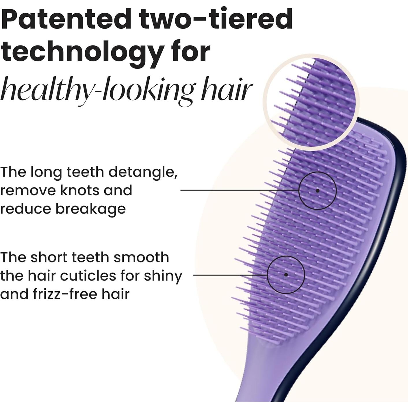 Cepillo Desenredante Tangle Teezer Acuario para Cabello Húmedo y Seco