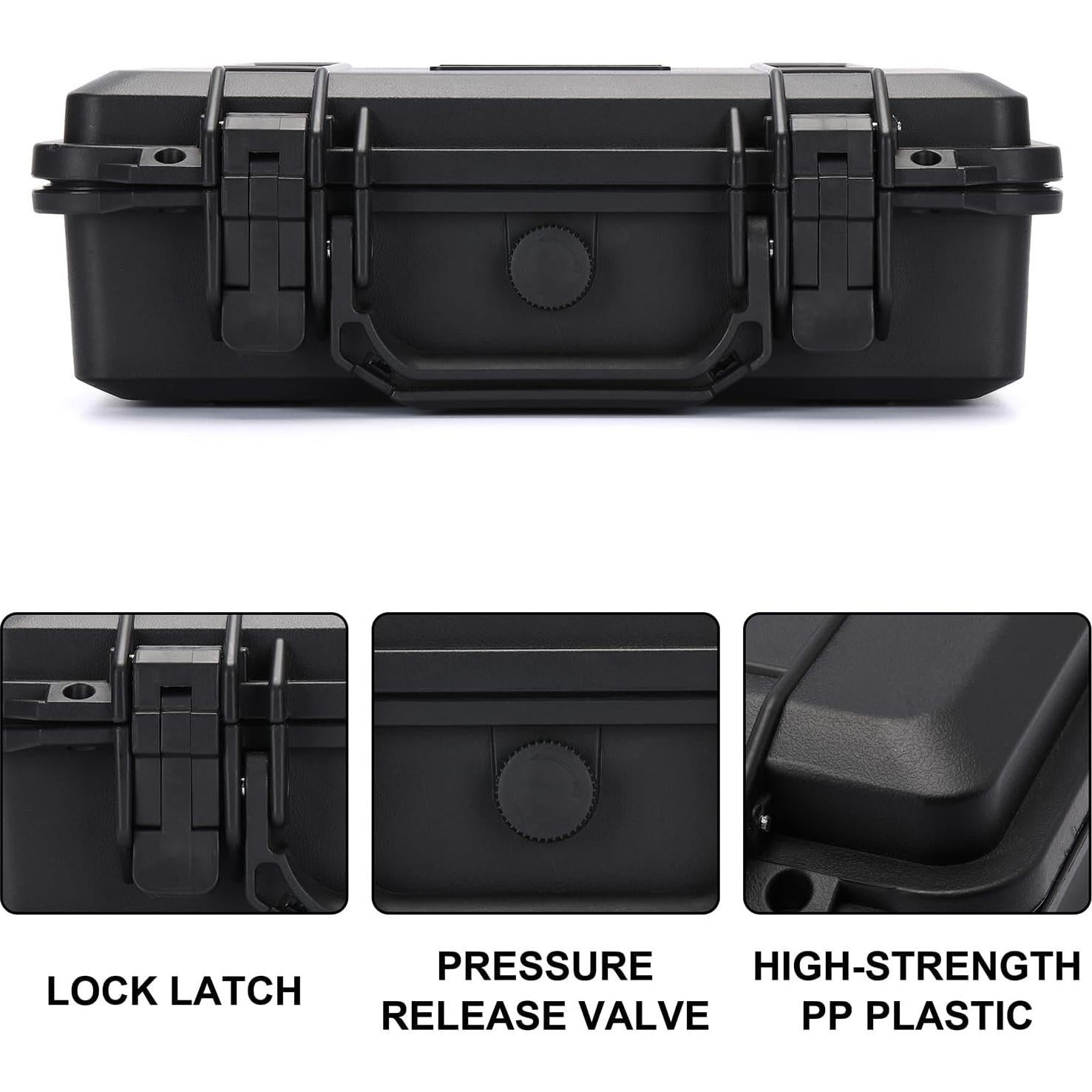 Caja de Herramientas Portátil Mayouko IP67 con Espuma 29x21x9.5cm