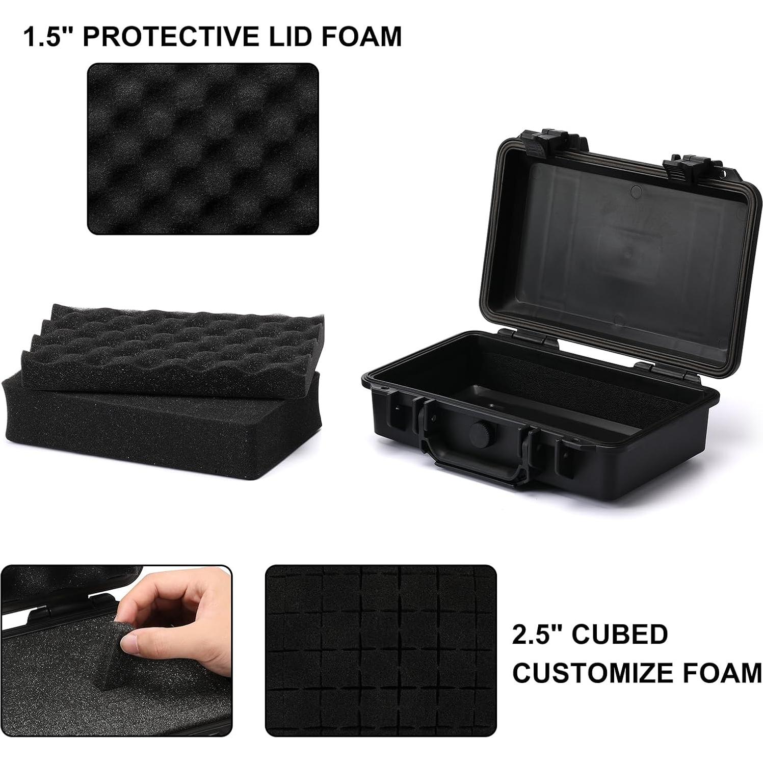 Caja de Herramientas Portátil Mayouko IP67 con Espuma 29x21x9.5cm