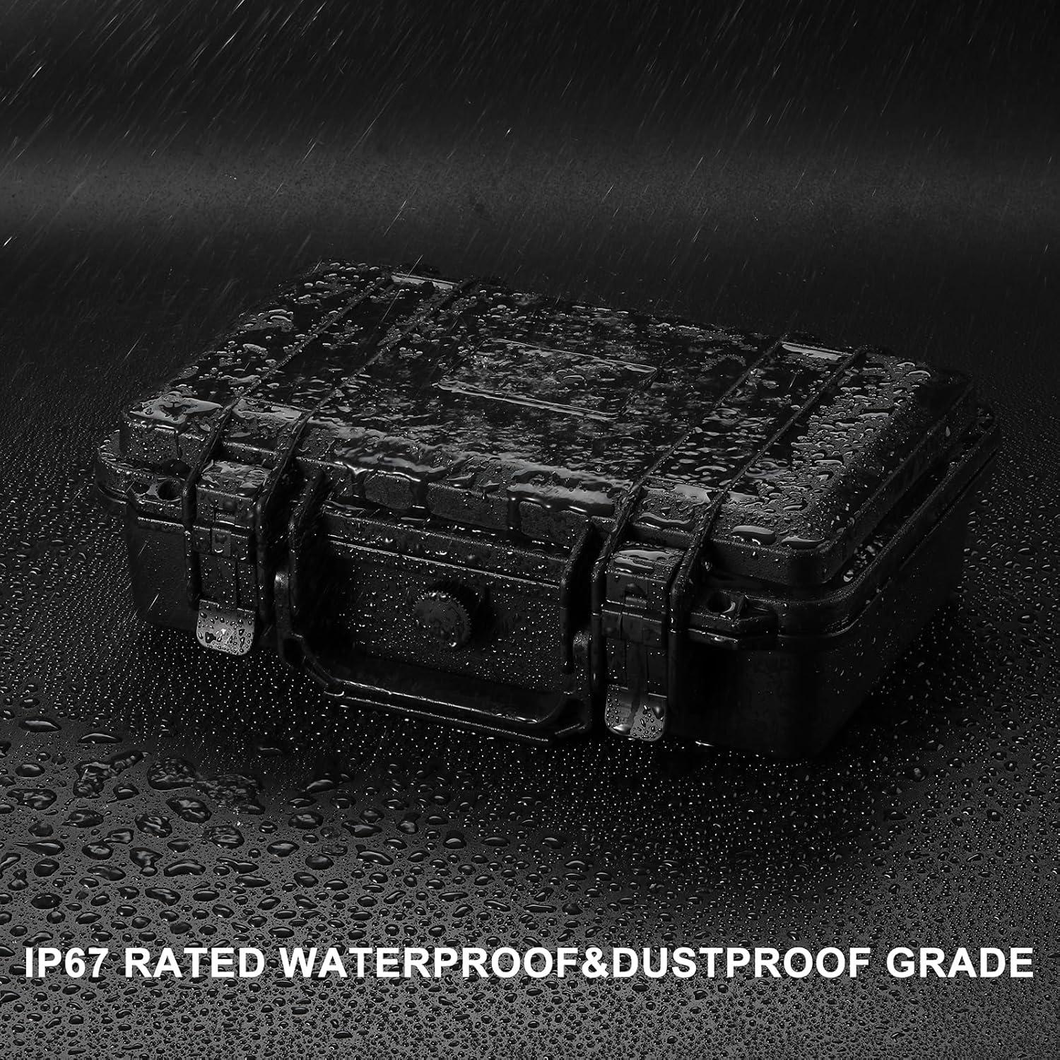 Caja de Herramientas Portátil Mayouko IP67 con Espuma 29x21x9.5cm