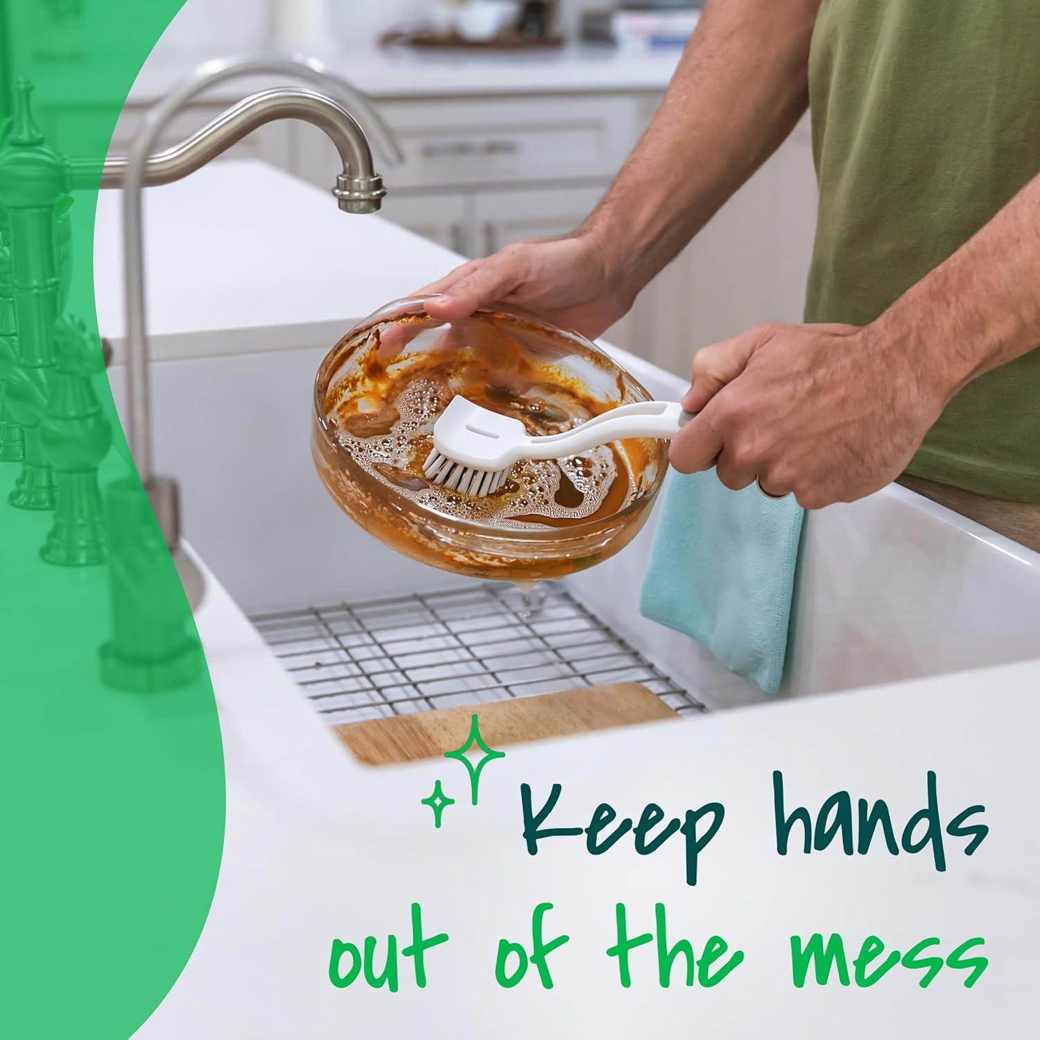 Cepillos de Limpieza Scotch-Brite para Ollas y Sartenes - 4 Unidades