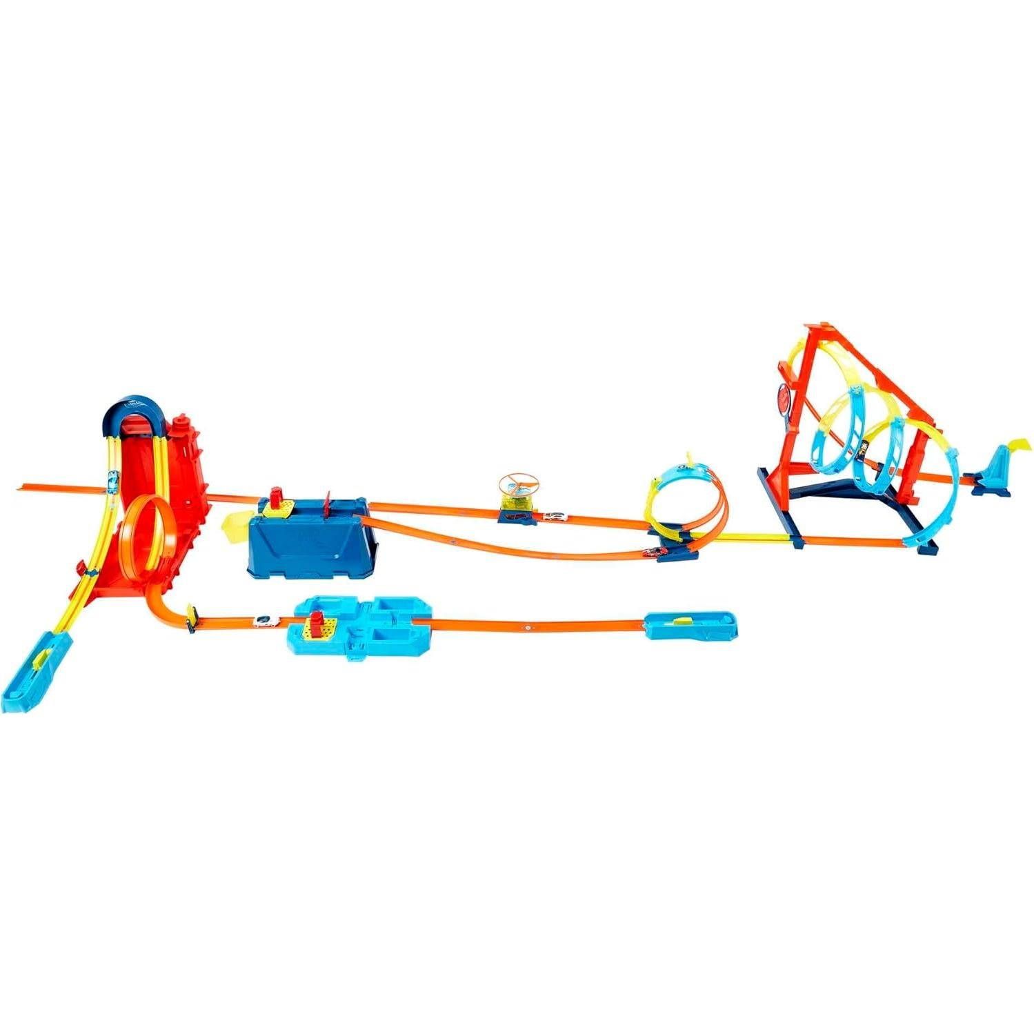 Juego de coches Hot Wheels Builder Unlimited 14 piezas