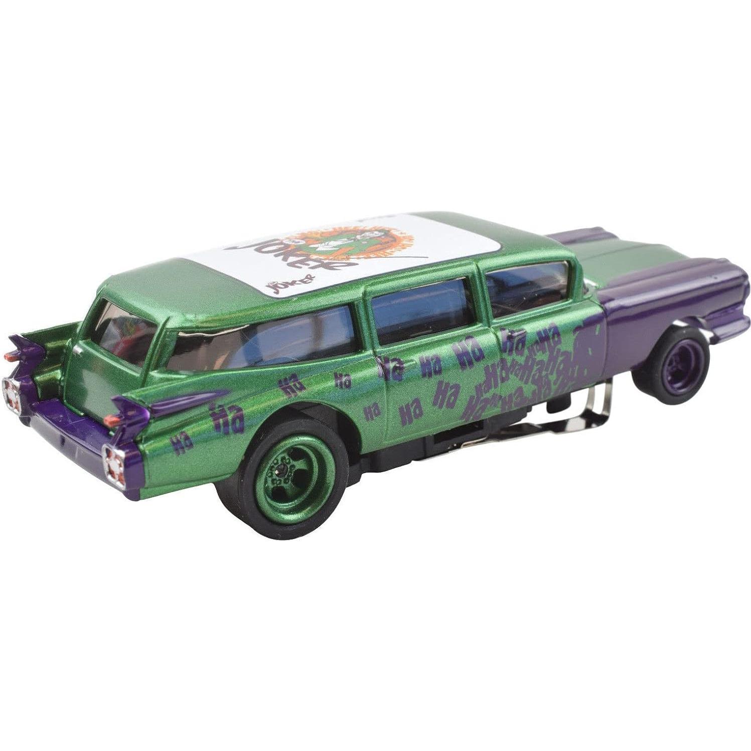 Coche Slot Escala HO Auto World Batman El Joker 1959 Cadillac