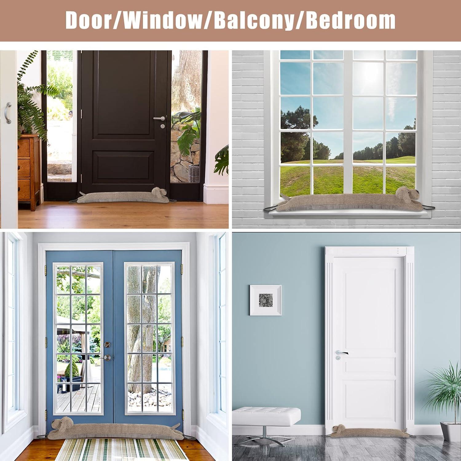 Tapón de Corrientes Marwood Perro Marrón 76 cm Decorativo