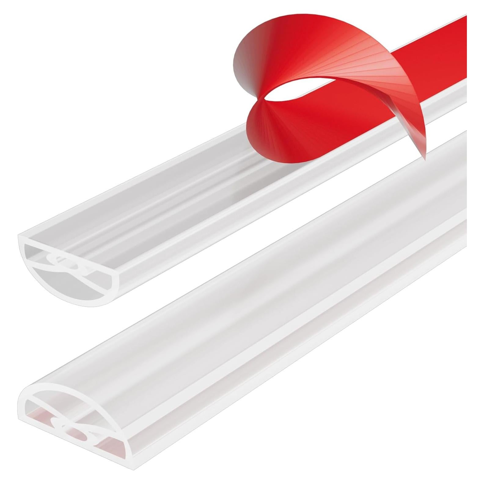 Umbral de Ducha 1.32 cm x 3.07 cm Silicona Transparente Conwang