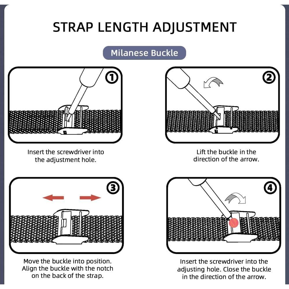 Correa de Metal MIJOBS para Redmi Watch 5/4 y Mi Band 9/8 Pro