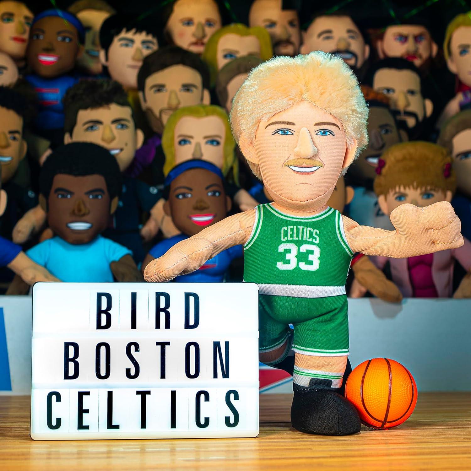 Figura de Peluche NBA Bleacher Creatures Larry Bird 25.4 cm