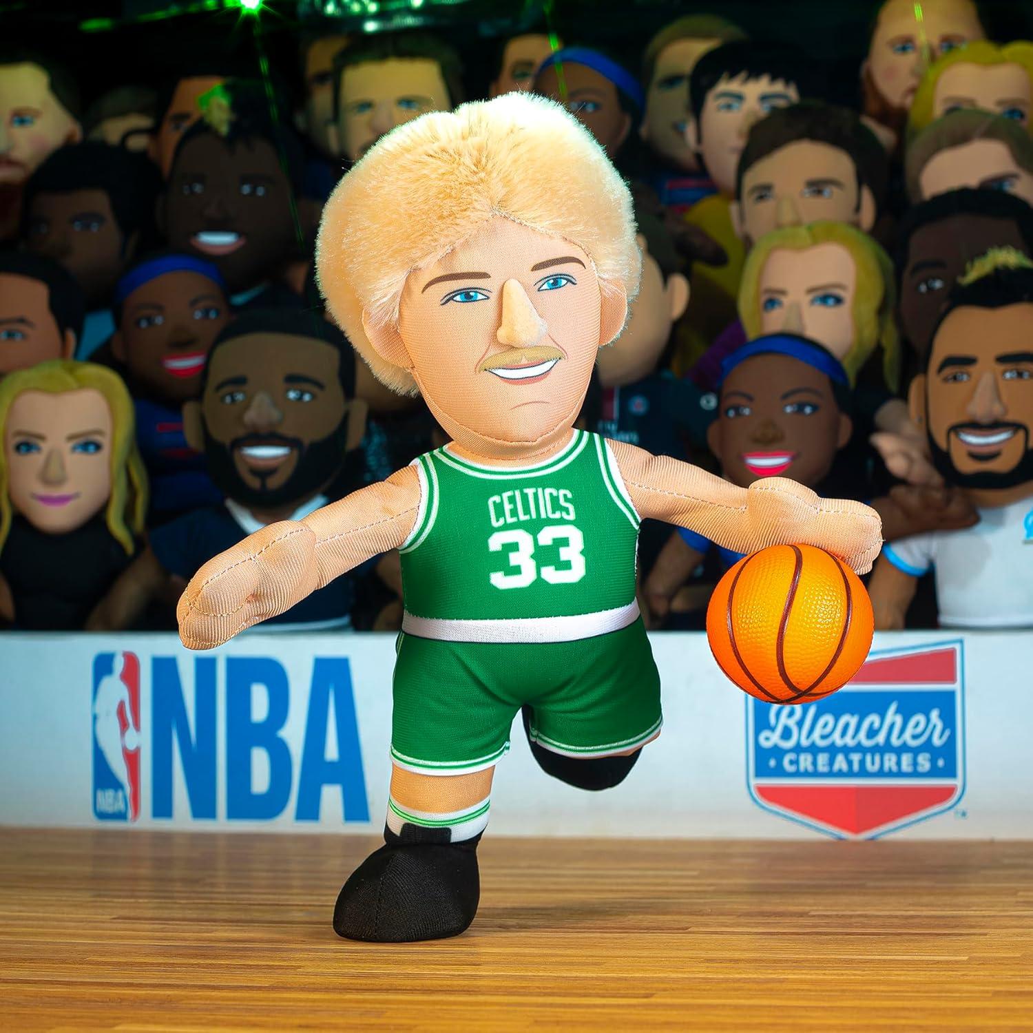 Figura de Peluche NBA Bleacher Creatures Larry Bird 25.4 cm