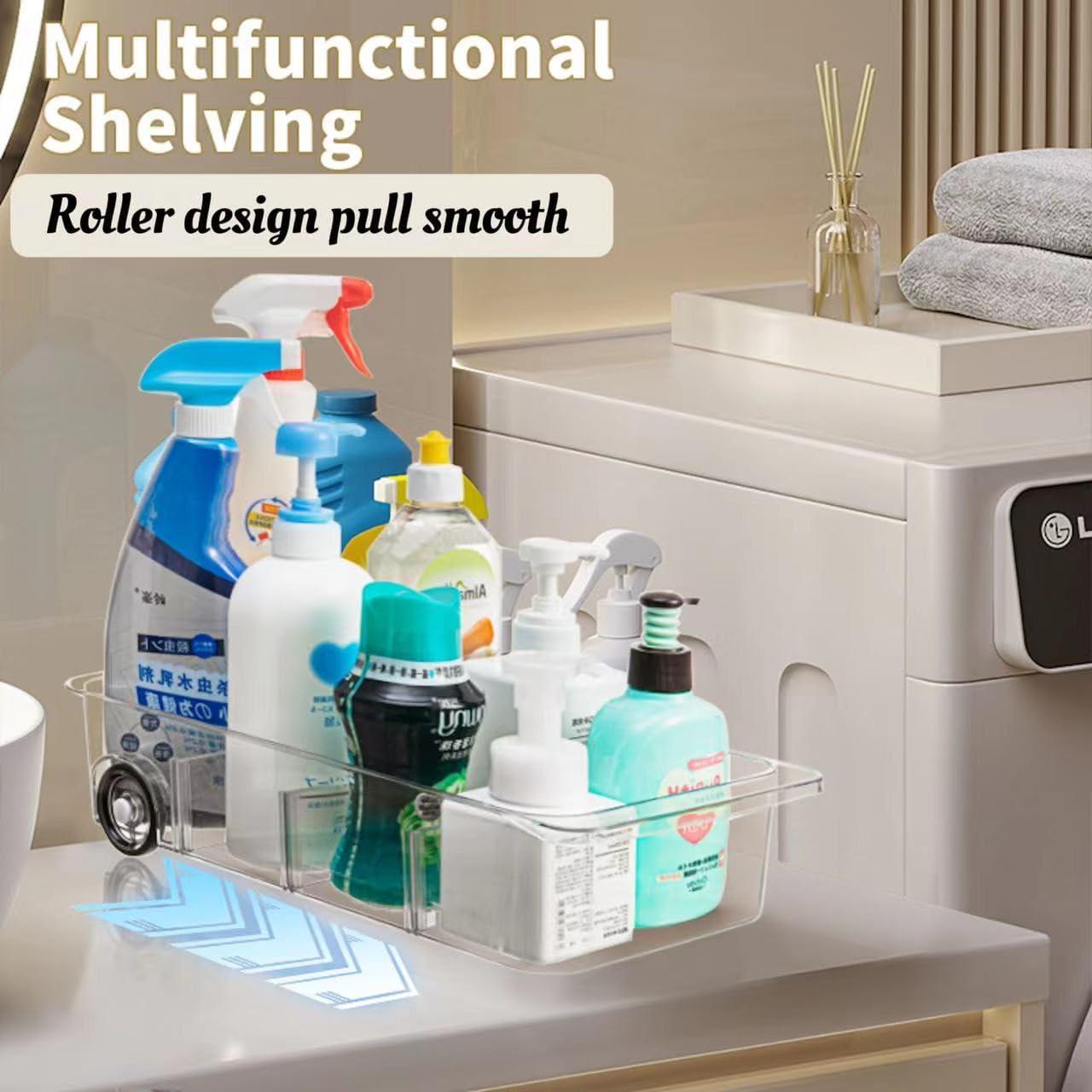 Organizador de Refrigerador Attelite 2 Piezas con Ruedas