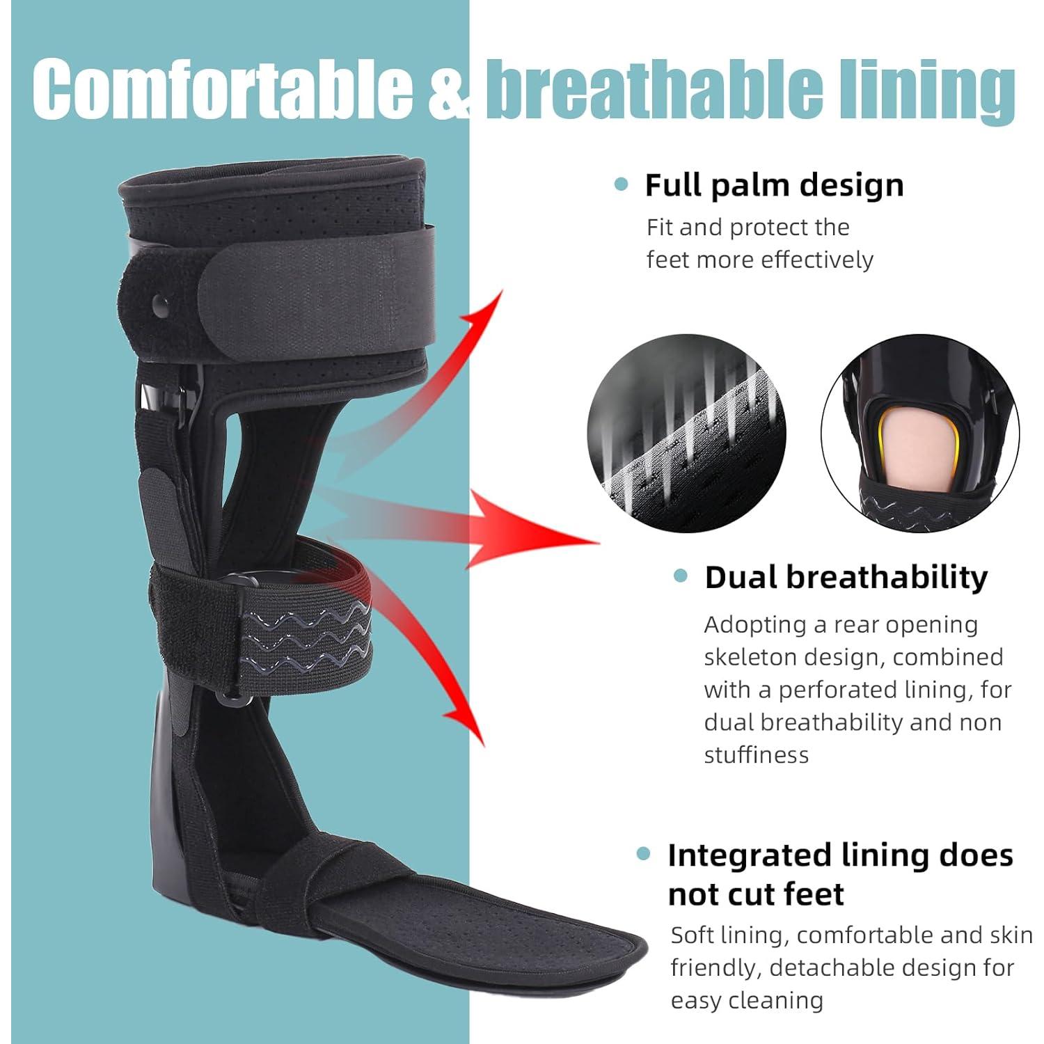 Férula AFO Médica Tairibousy para Caída del Pie - Pequeño Izquierdo