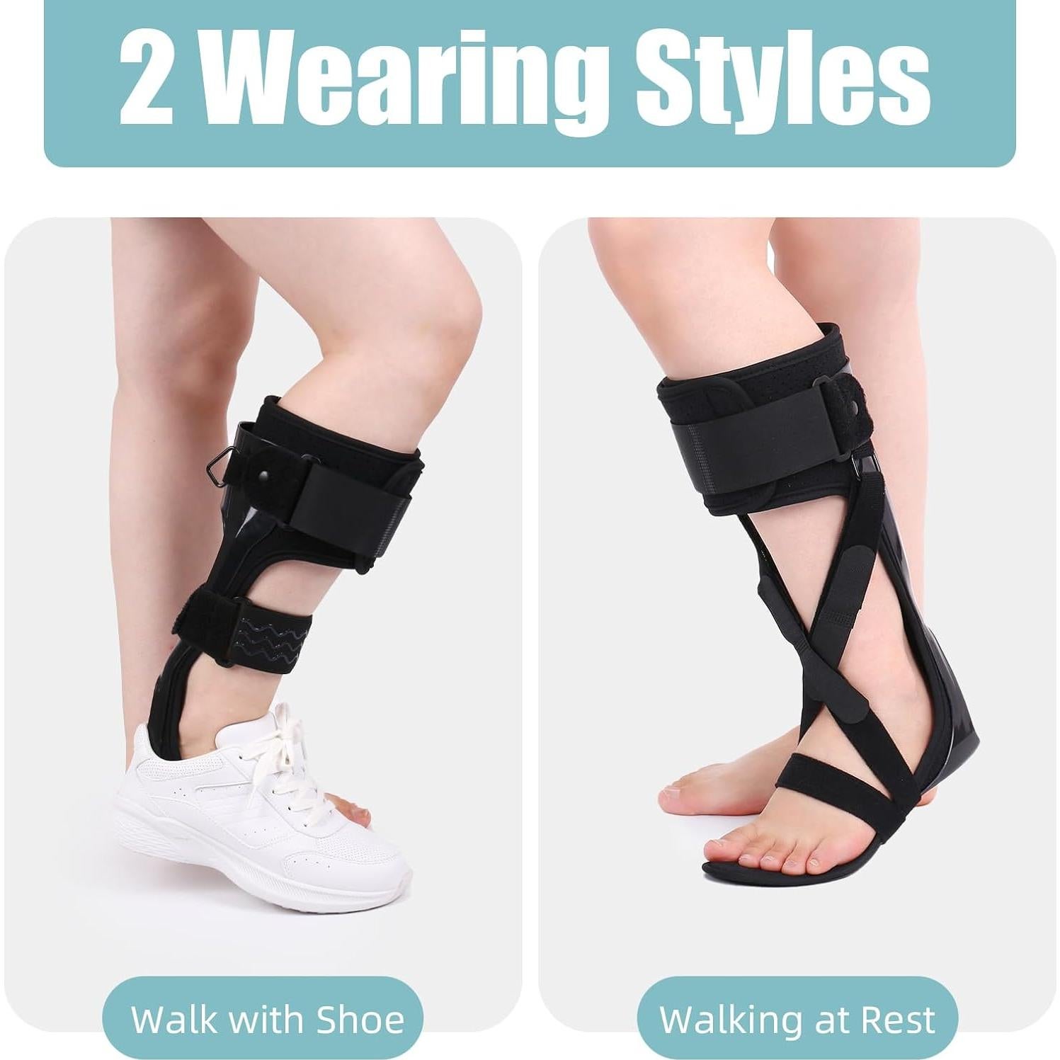 Férula AFO Médica Tairibousy para Caída del Pie - Pequeño Izquierdo