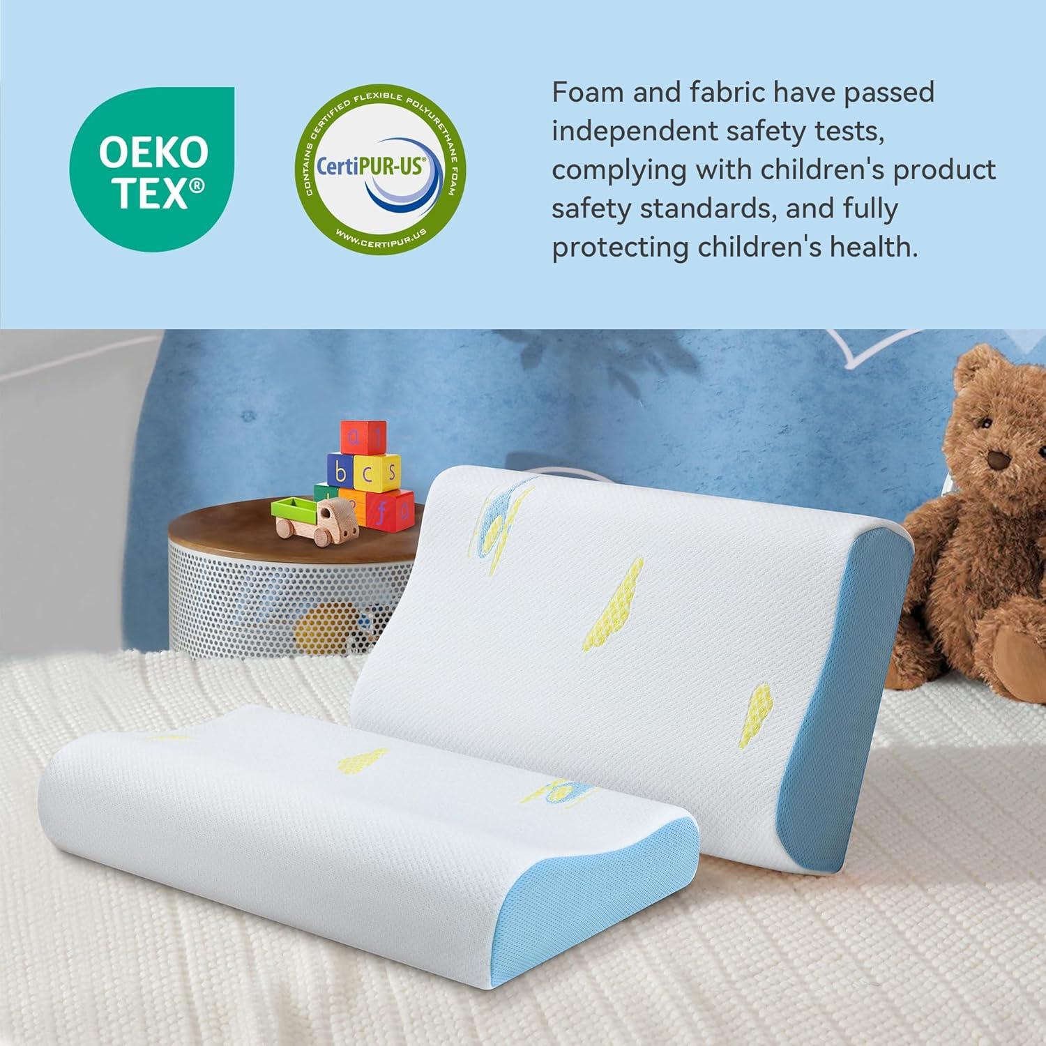 Almohada Viscoelástica Hcore G-SAN-01-KID 30x50 cm Ajustable