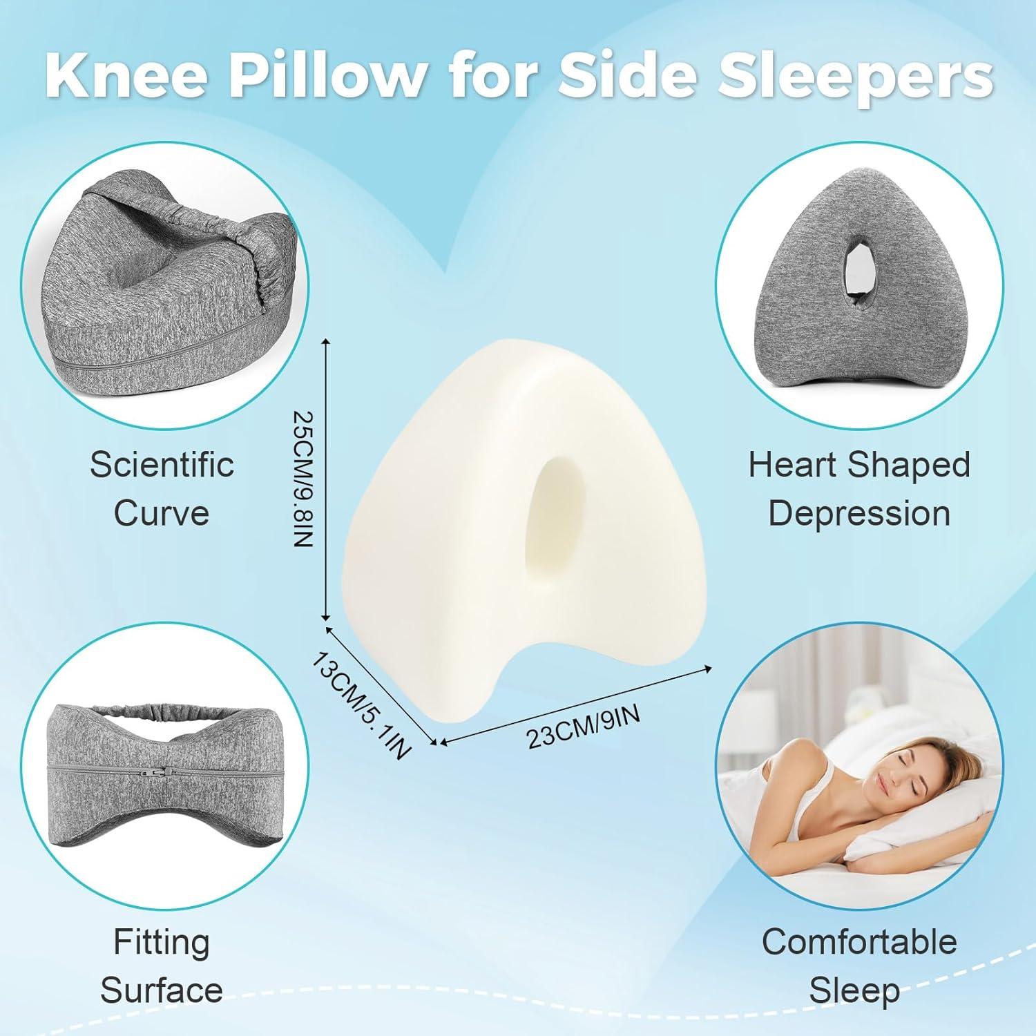 Almohada de Rodilla VANGAYH TZ0723 Espuma Viscoelástica Gris