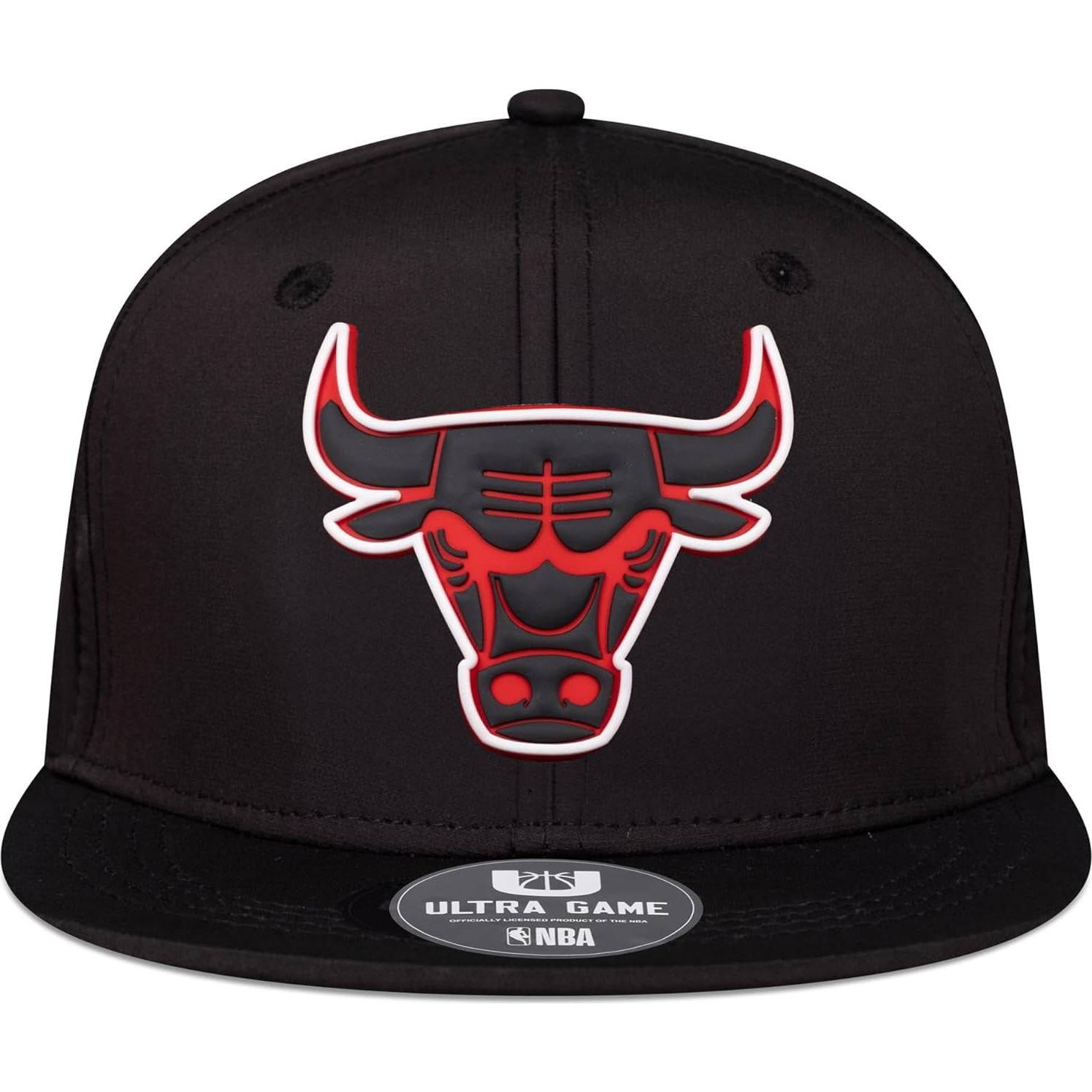 Gorra Ultra Game NBA Chicago Bulls Talla Única Negra