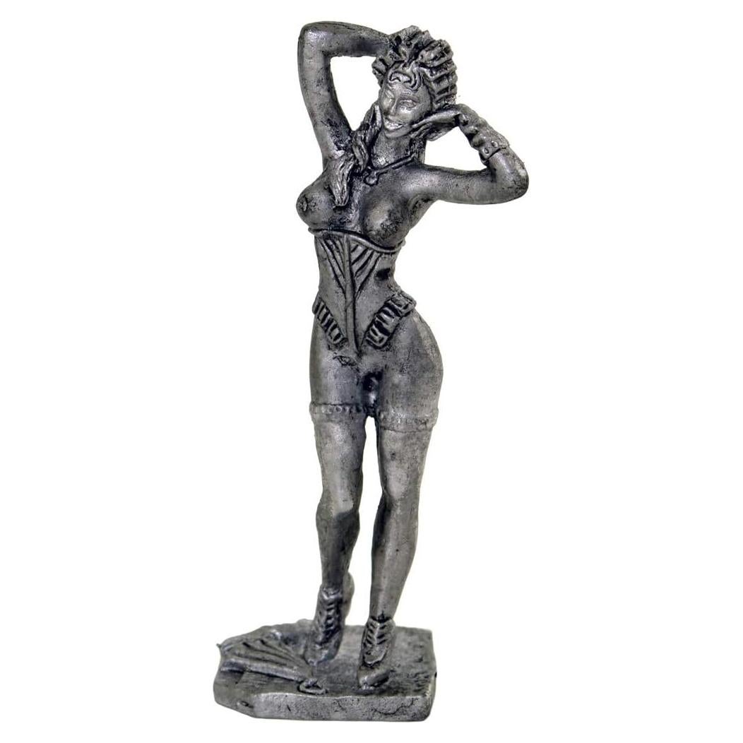 Escultura Dama del Placer 54mm en Estaño - Regalos y Souvenirs