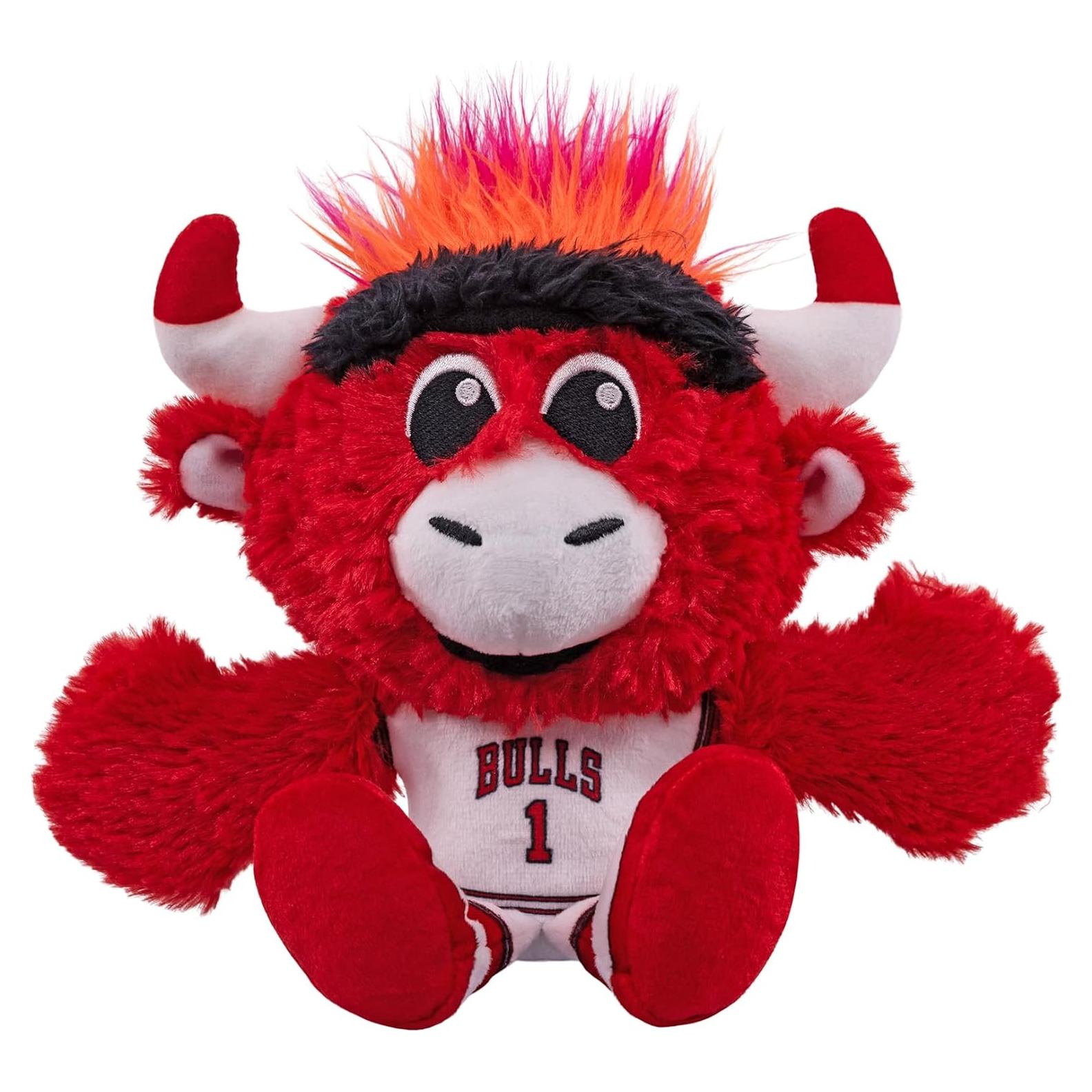 Peluche Kuricha Chicago Bulls Benny 20 cm Suave Oficial