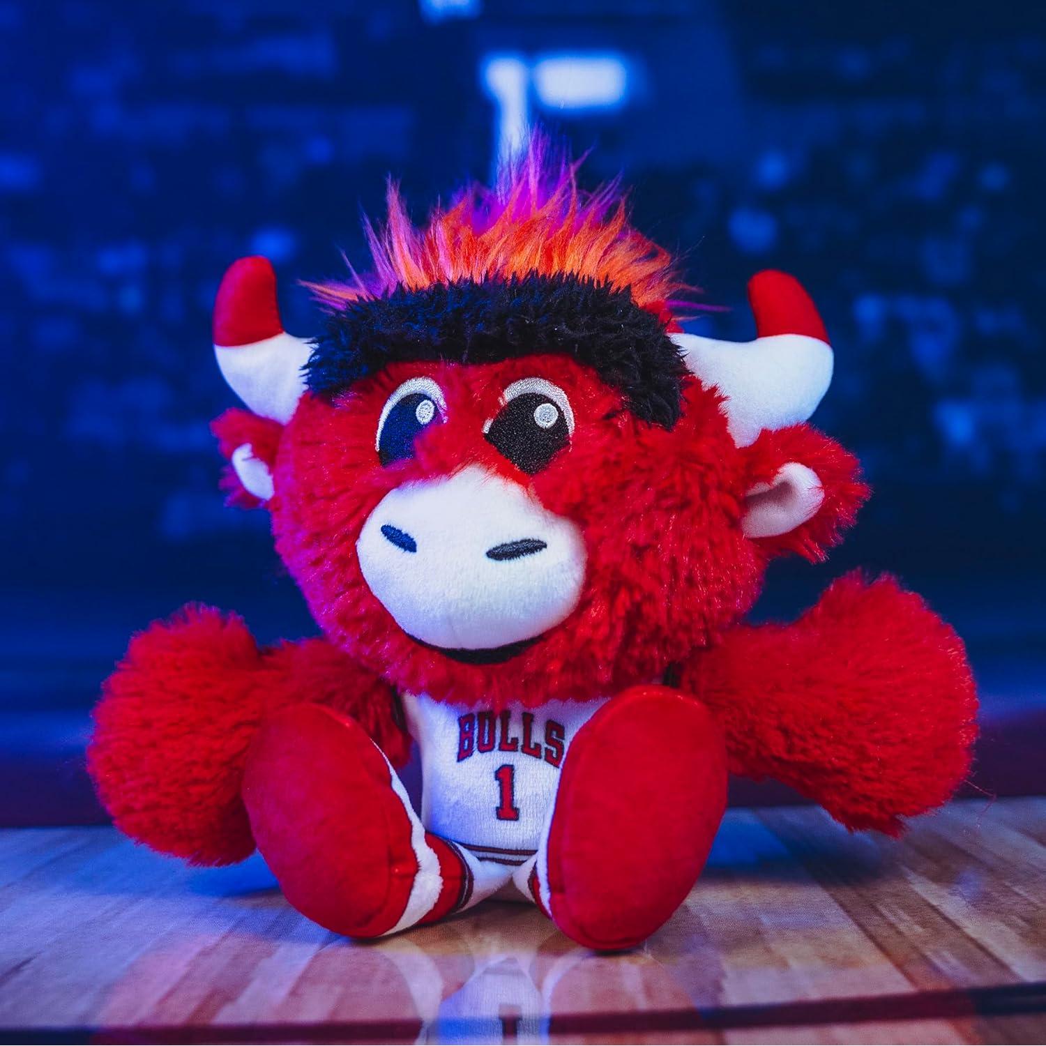 Peluche Kuricha Chicago Bulls Benny 20 cm Suave Oficial