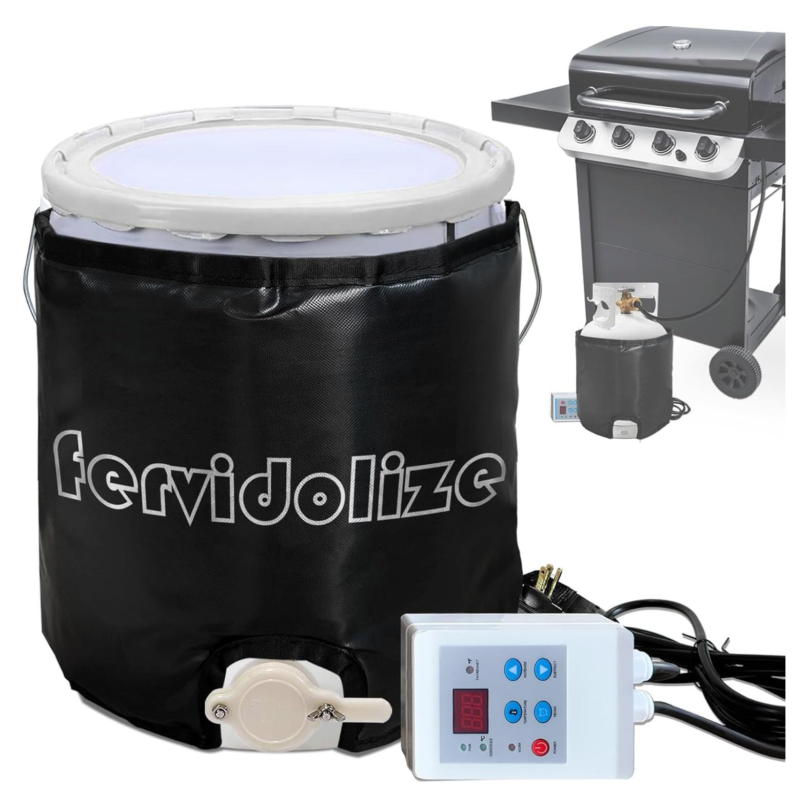 Calentador de Tambor Aislado JIUZAN 350W 120V 5 Galones