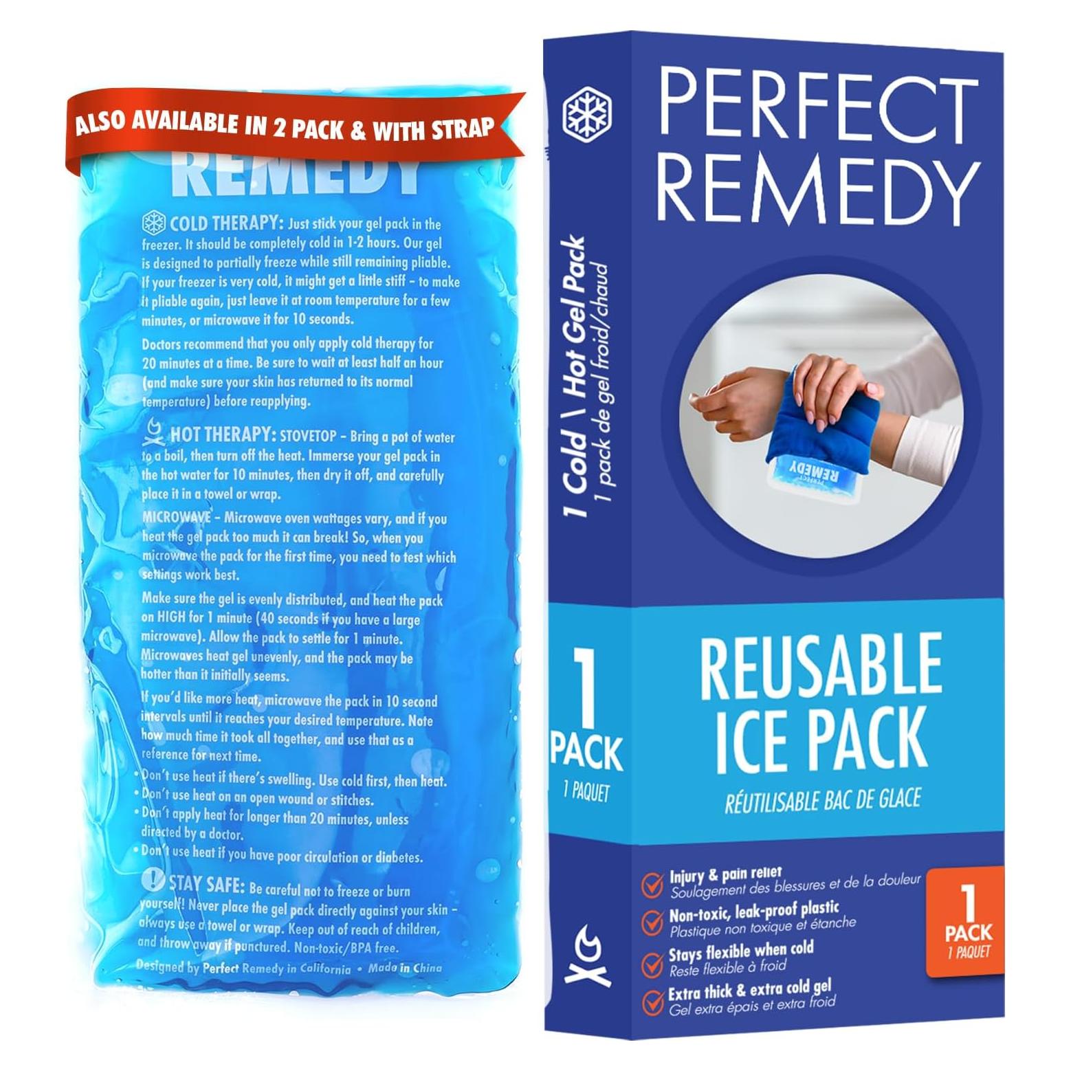 Compresa de Gel Reutilizable Remedio Perfecto Azul Regular