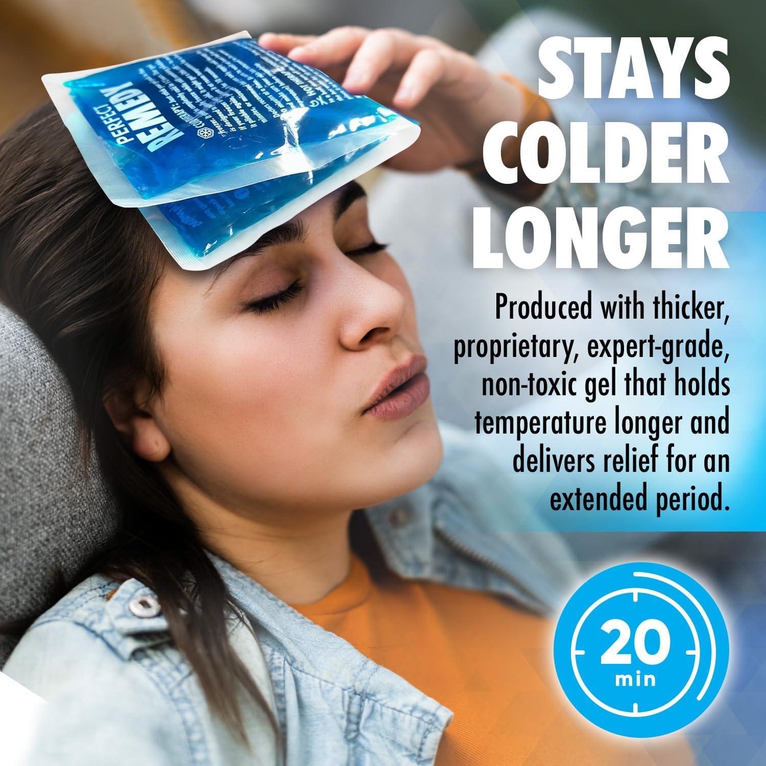 Compresa de Gel Reutilizable Remedio Perfecto Azul Regular