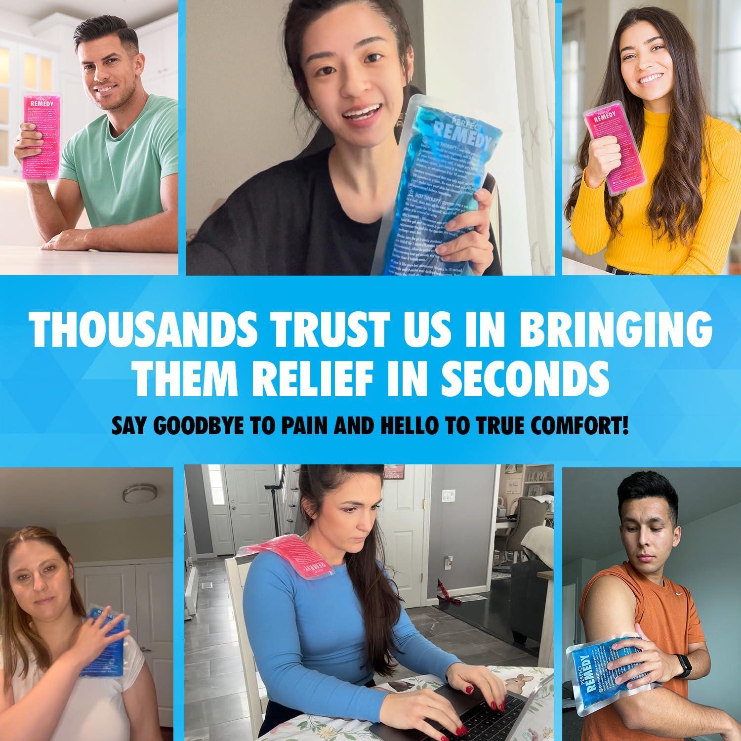 Compresa de Gel Reutilizable Remedio Perfecto Azul Regular