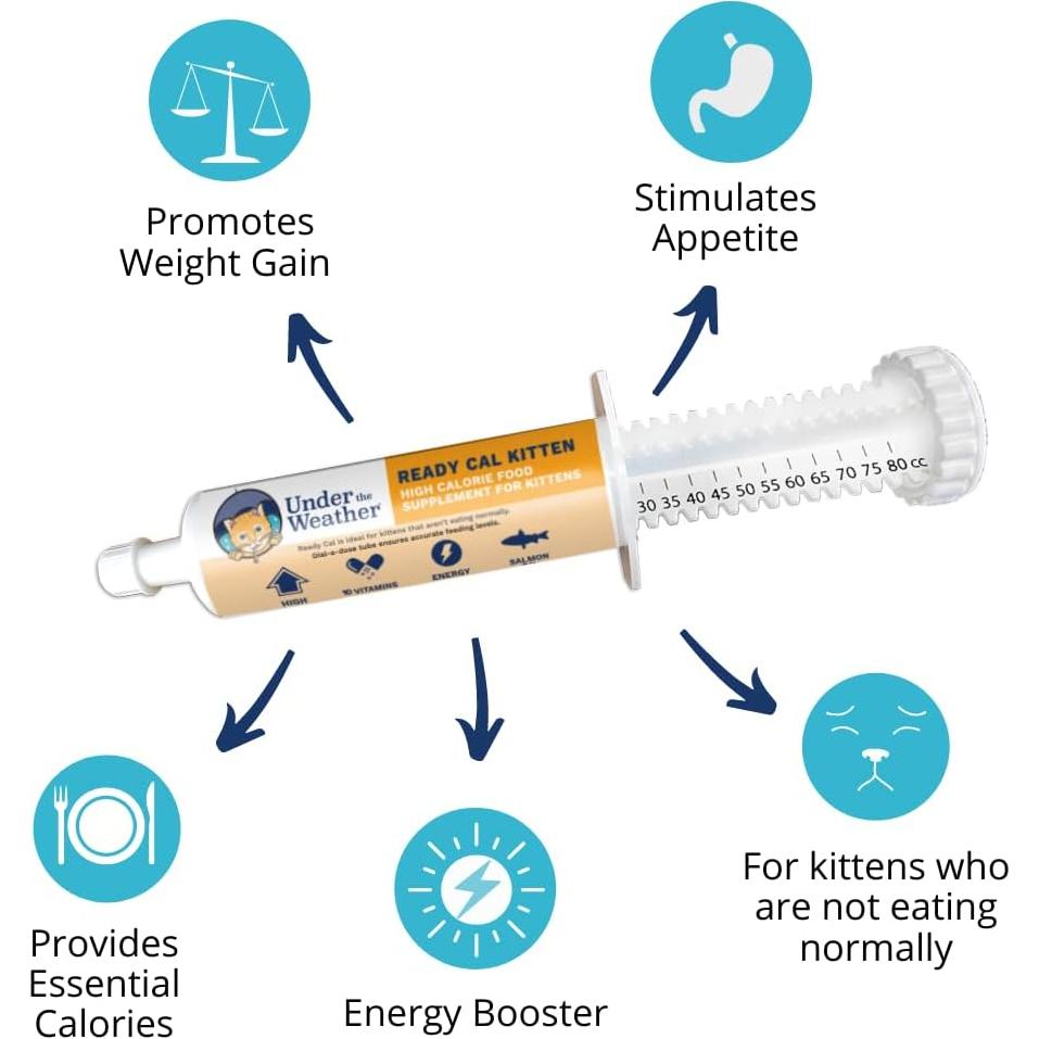 Suplemento Nutricional para Gatitos Bajo el Clima 80cc