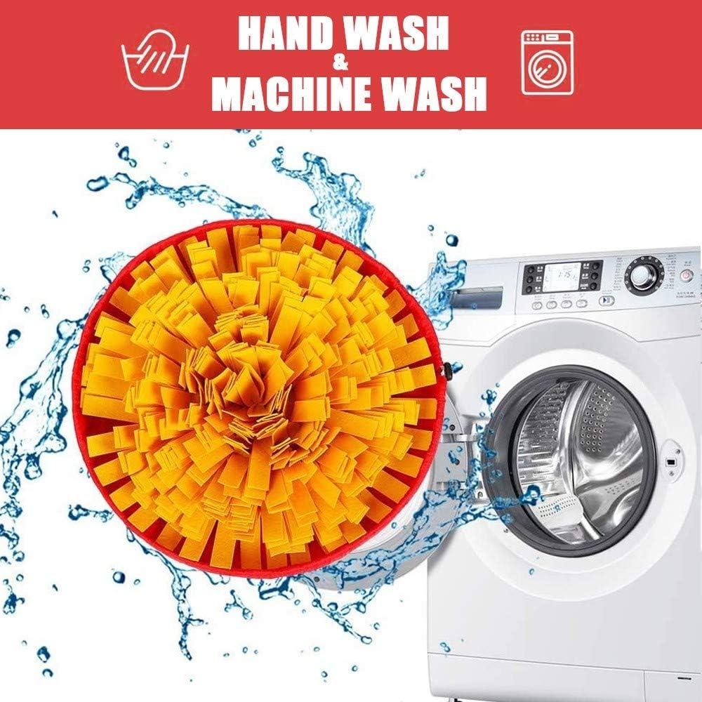 Manta de Olfateo AWOOF para Perros y Gatos Amarilla - Juego Interactivo