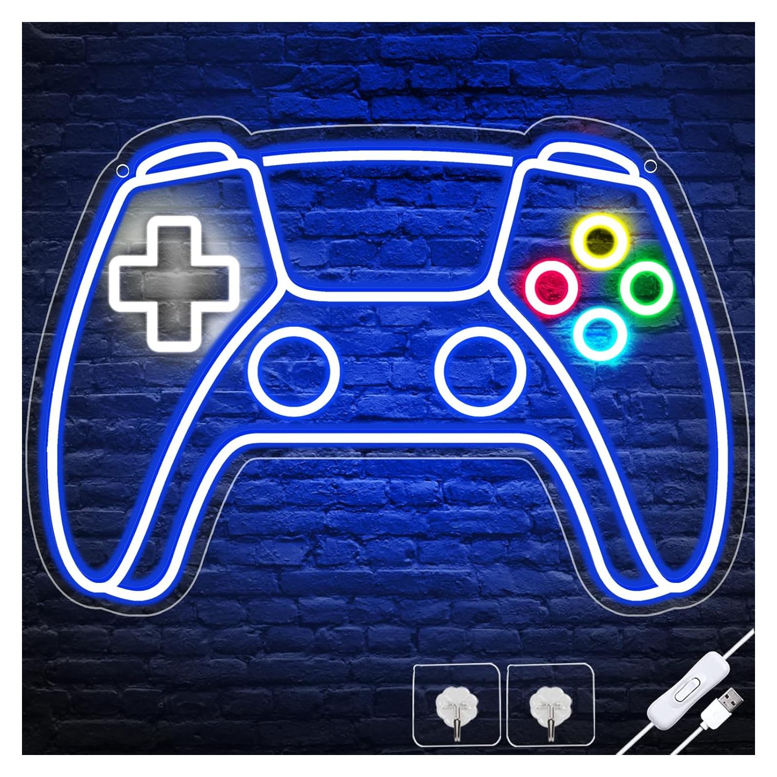 Luz de Neón Gamer Ethereal Lomoer Controlador LED USB 41.4x29cm