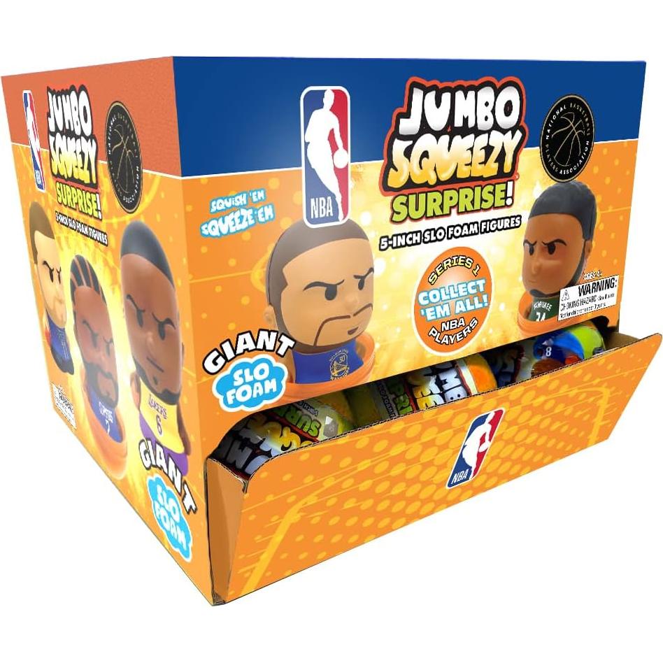 Sorpresa Jumbo Squeezy Party Animal NBA 12,7 cm coleccionable