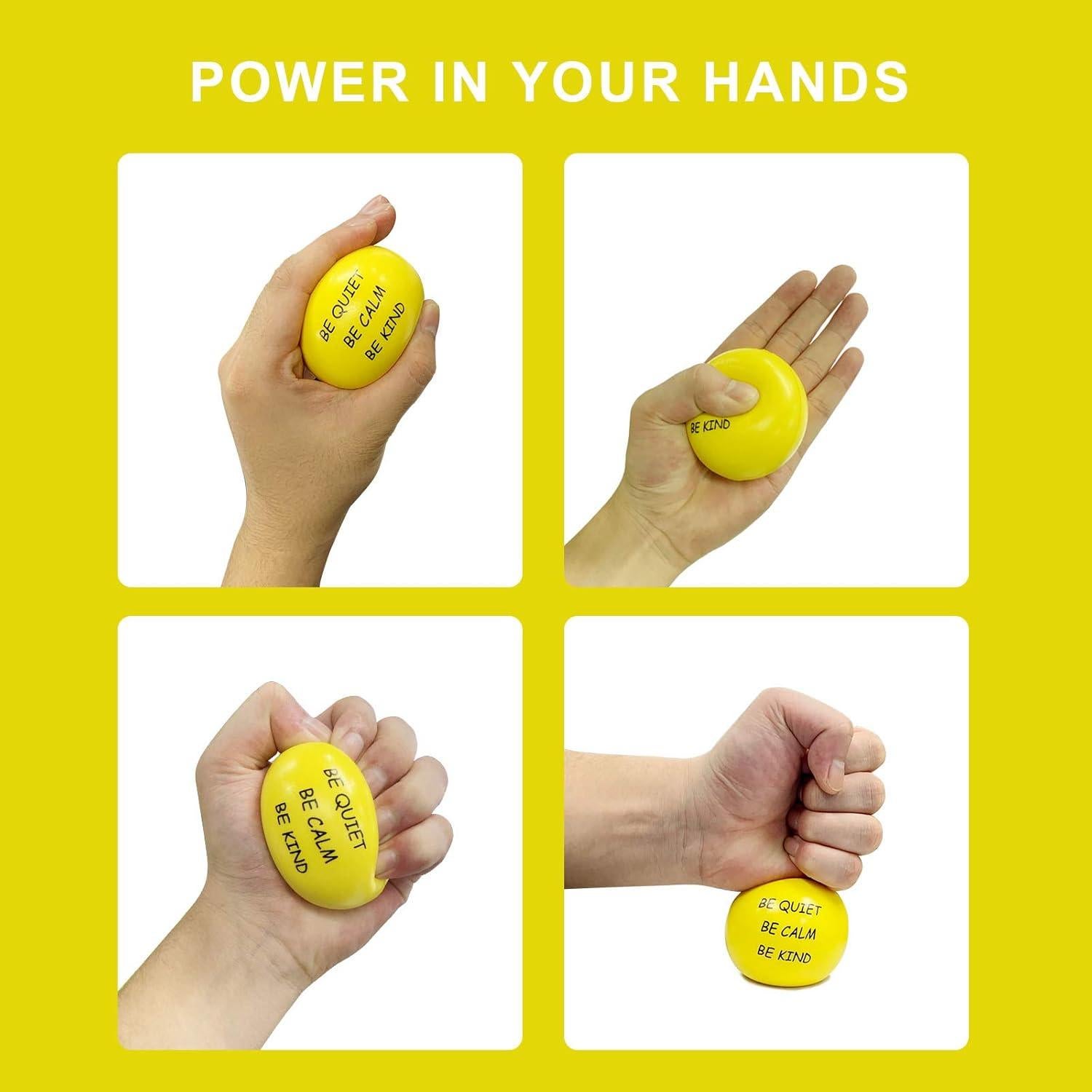 Pelotas Antiestrés Motivacionales ALMAH - 4 Paquete