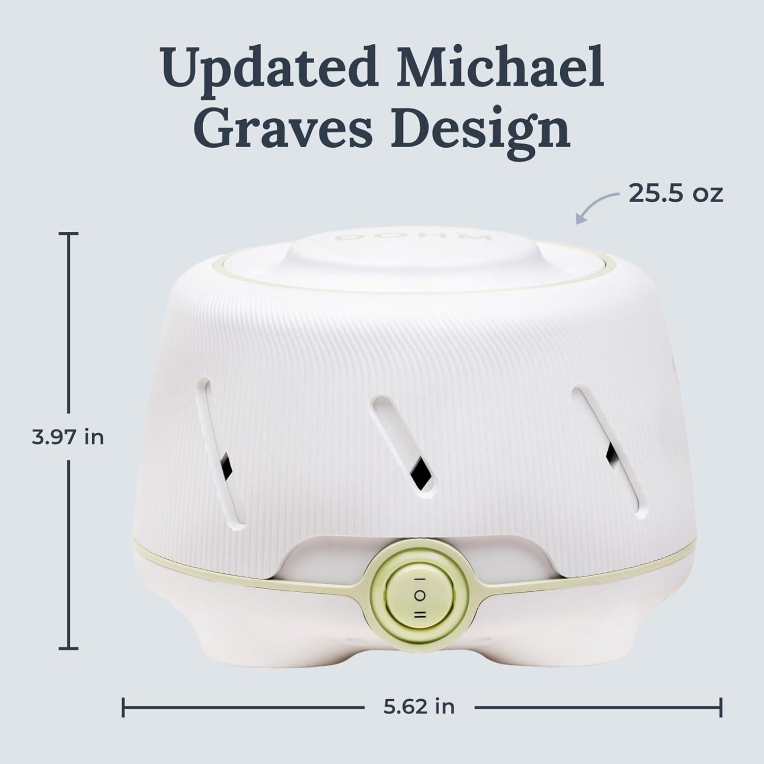 Máquina de Ruido Blanco Yogasleep Dohm Verde 14x10cm