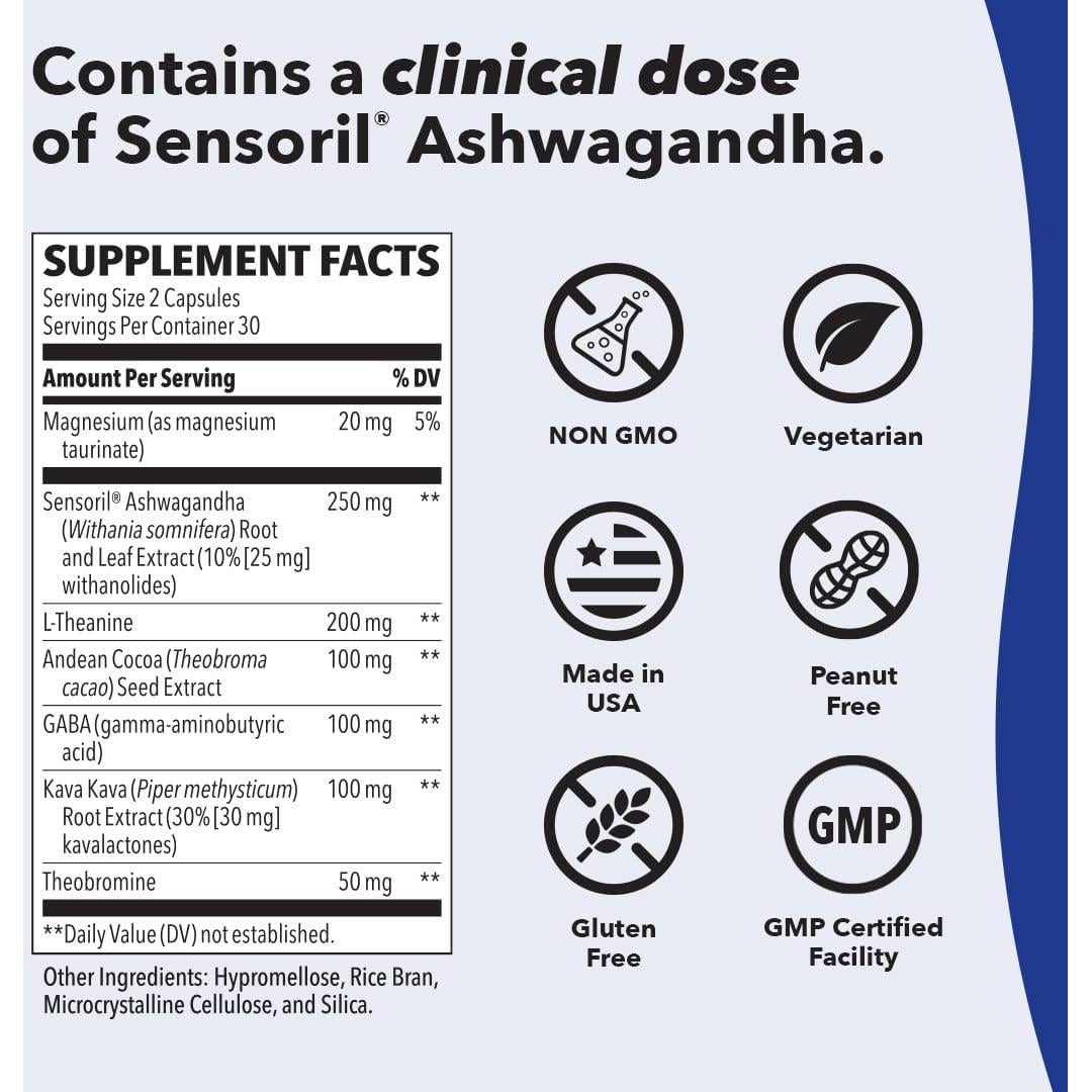 Anxie-T Plus LifeSeasons - Suplemento Antiestrés 60 Cápsulas