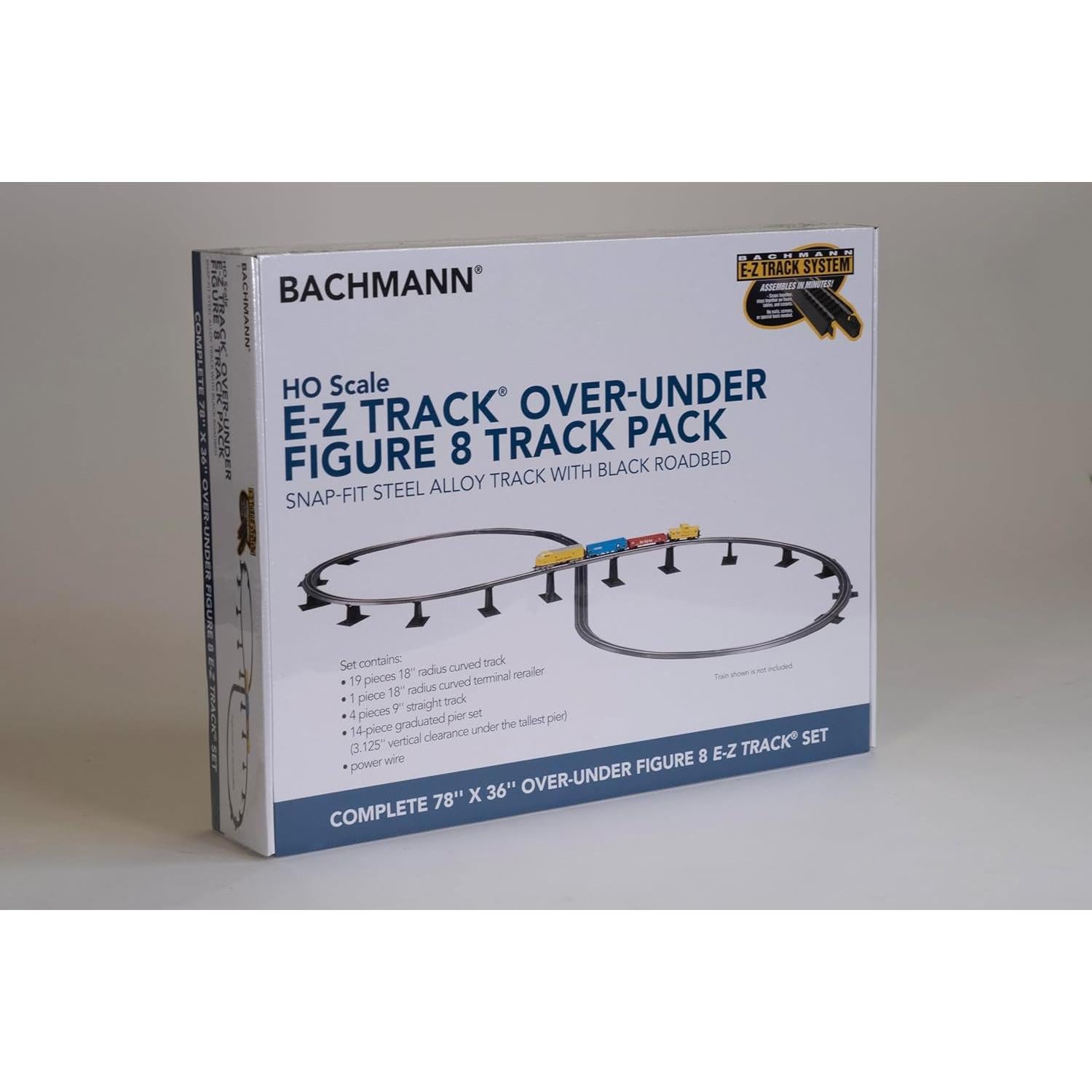 Rieles Bachmann E-Z Track Figura 8 Escala HO 198x91cm