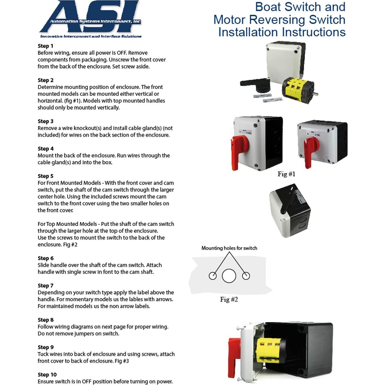 Interruptor de Elevación Giovenzana P0202500S-RH 1.5HP 240V