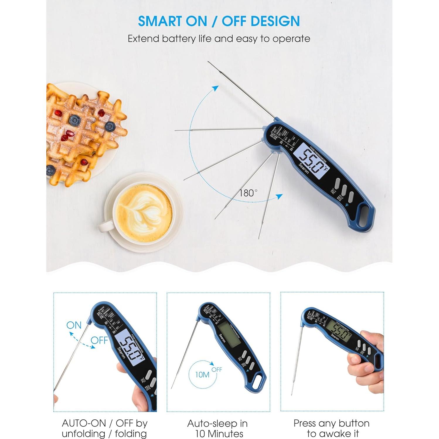 Termómetro Digital de Carne Searon SR-FT002 Resistente al Agua
