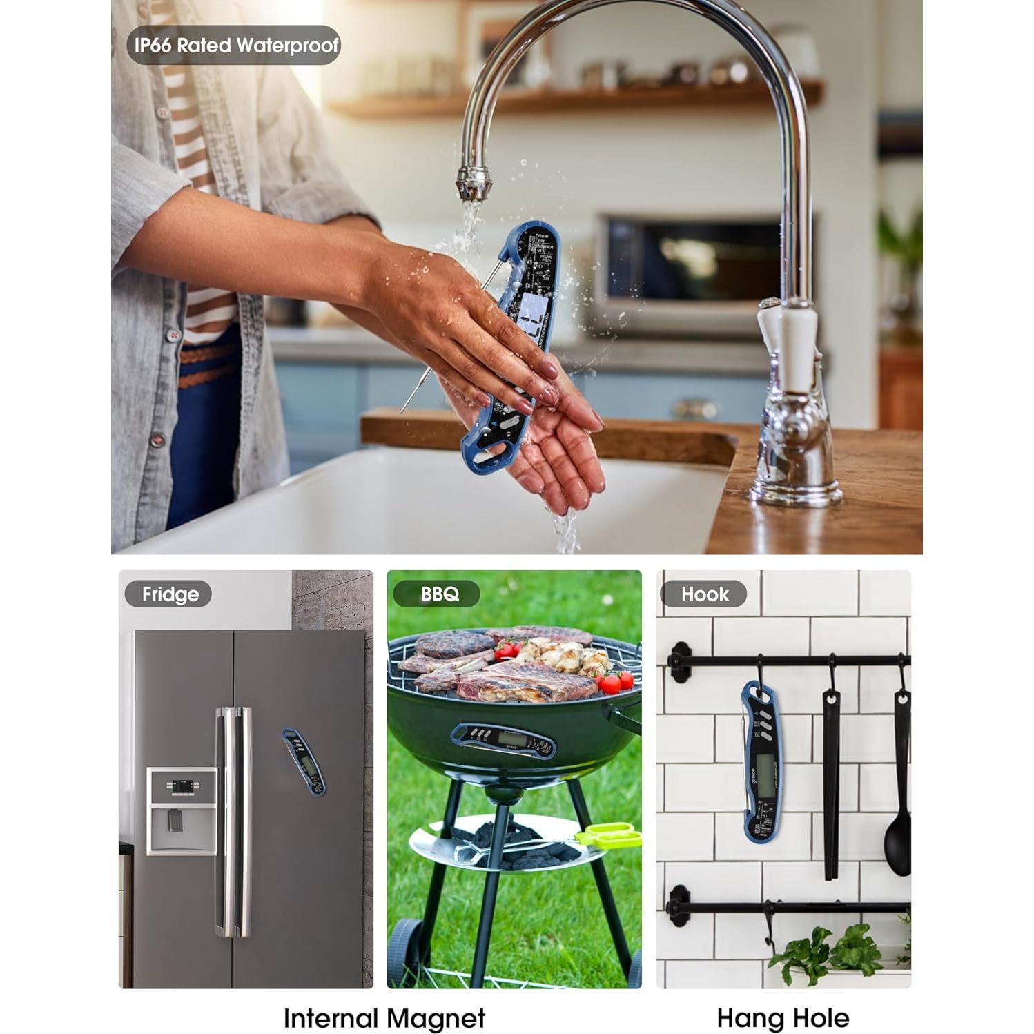 Termómetro Digital de Carne Searon SR-FT002 Resistente al Agua