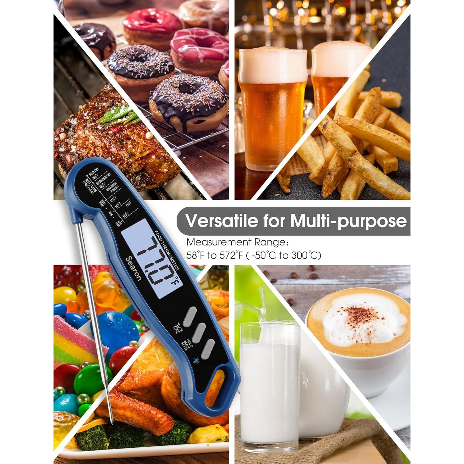 Termómetro Digital de Carne Searon SR-FT002 Resistente al Agua