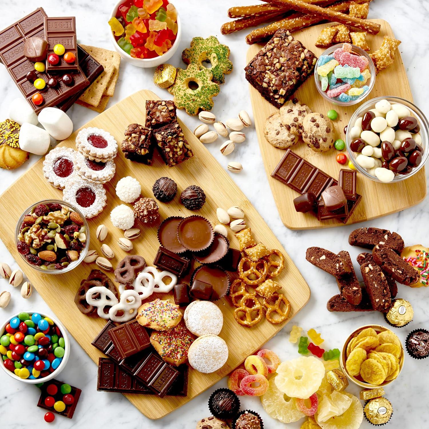 Conjunto de 4 Tablas de Cortar Reversibles Bambú Farberware