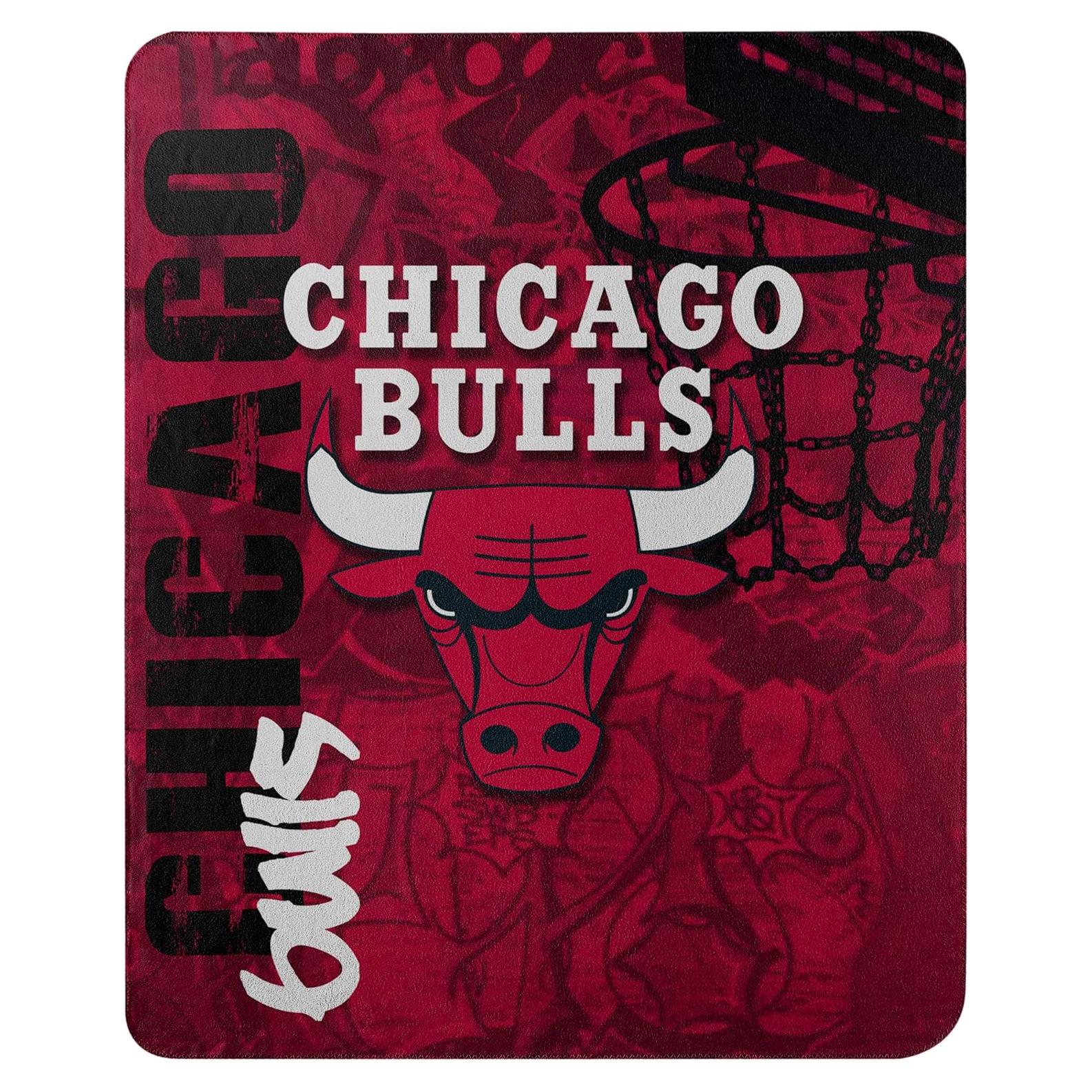 Manta Polar Unisex NBA Chicago Bulls 127x152 cm