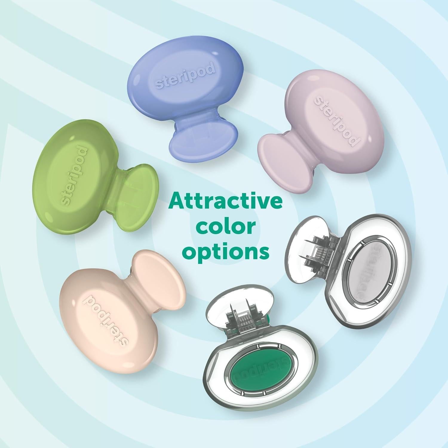 Protector de Cepillo de Dientes Steripod - Paquete de 4, Multiusos