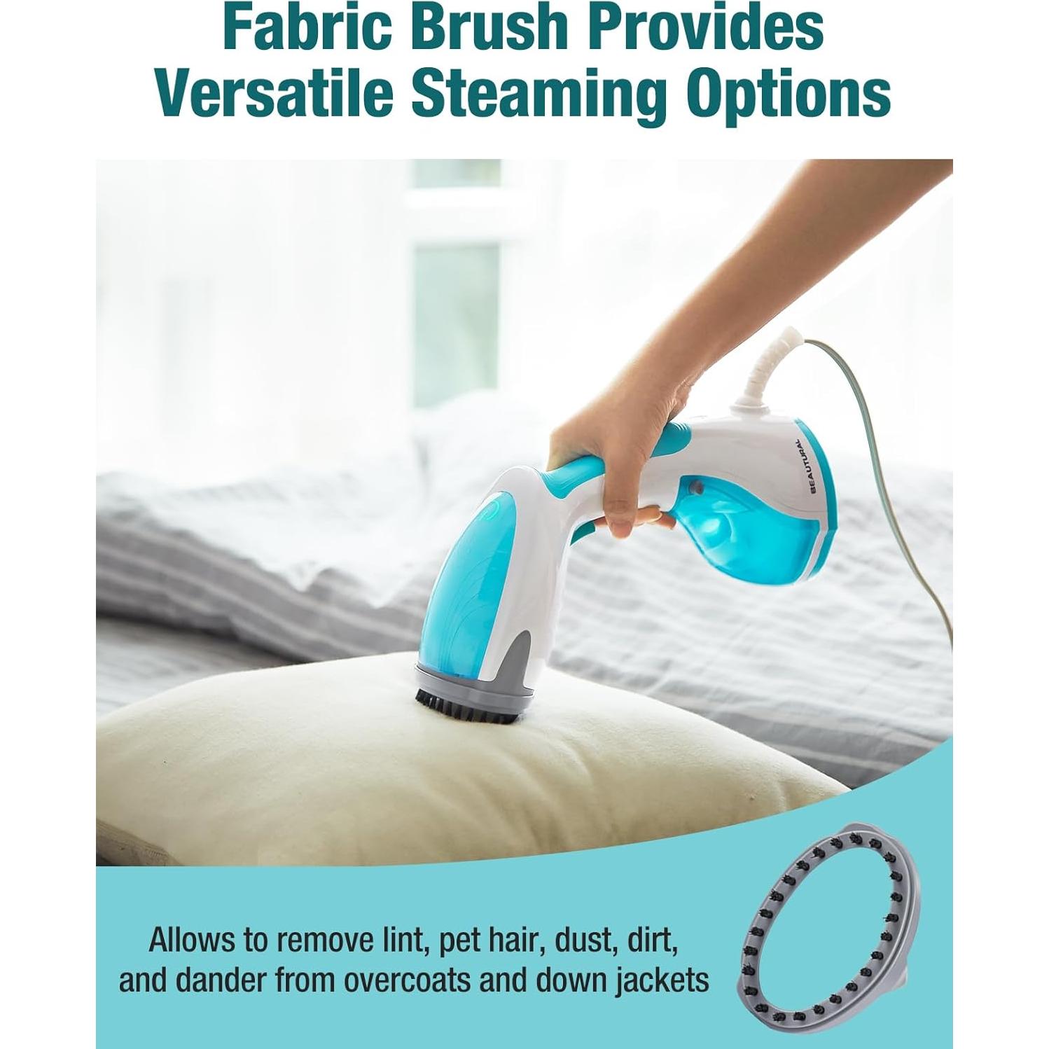 Vaporizador de Ropa BEAUTURAL 1200W Calentamiento 30s Aqua