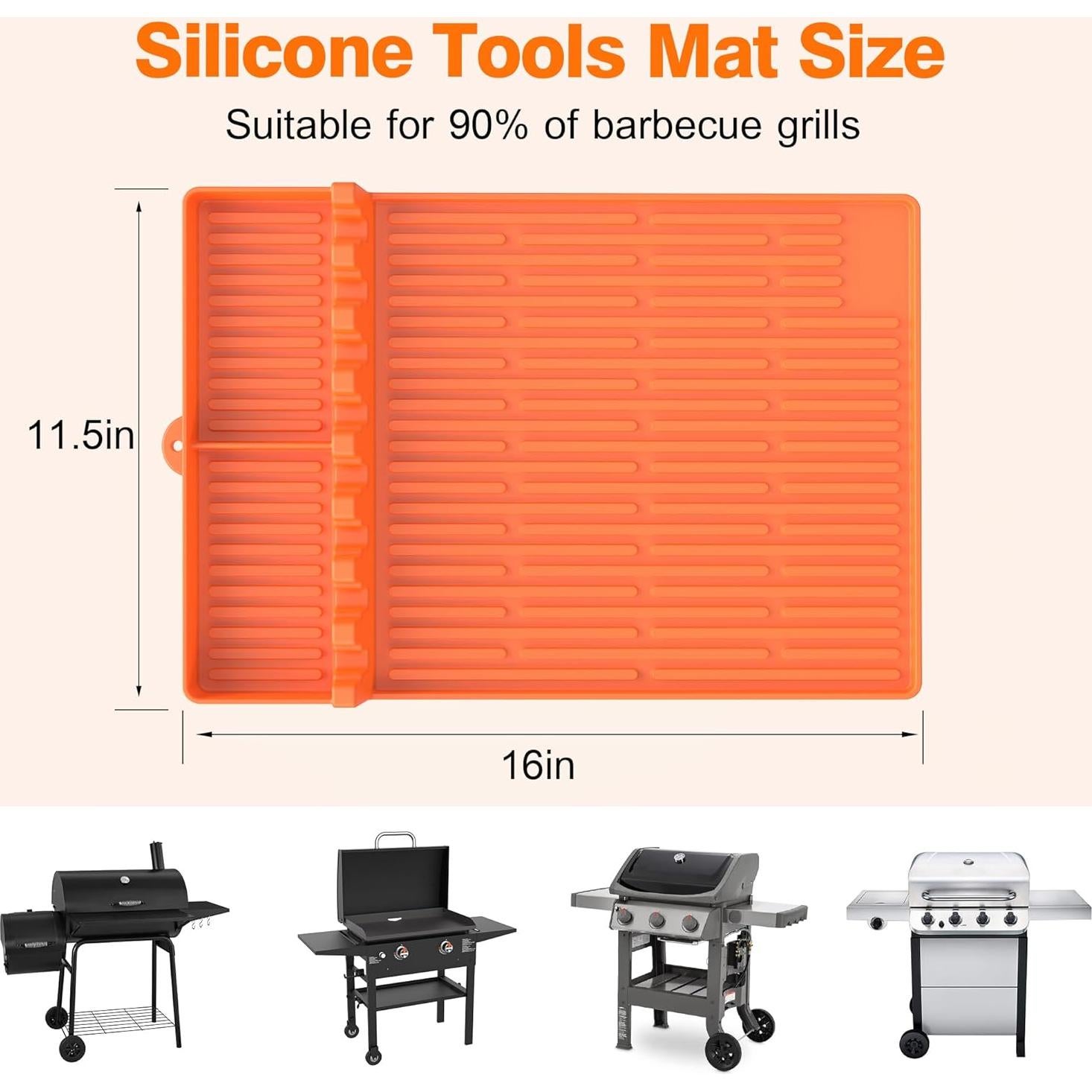 Almohadilla de Silicona Blackstone 40.64x29.21cm Antideslizante