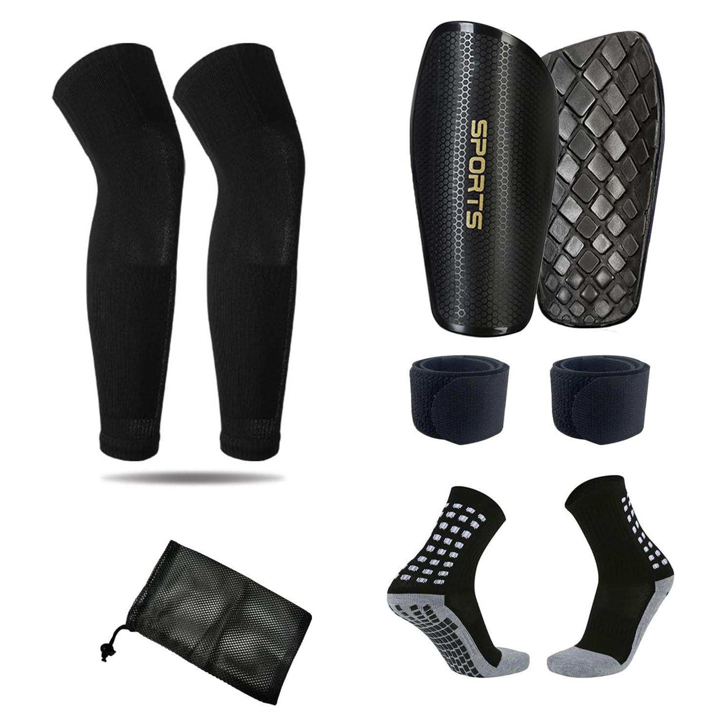 Espinilleras Hopomer Hopo-03 con Calcetines y Mangas